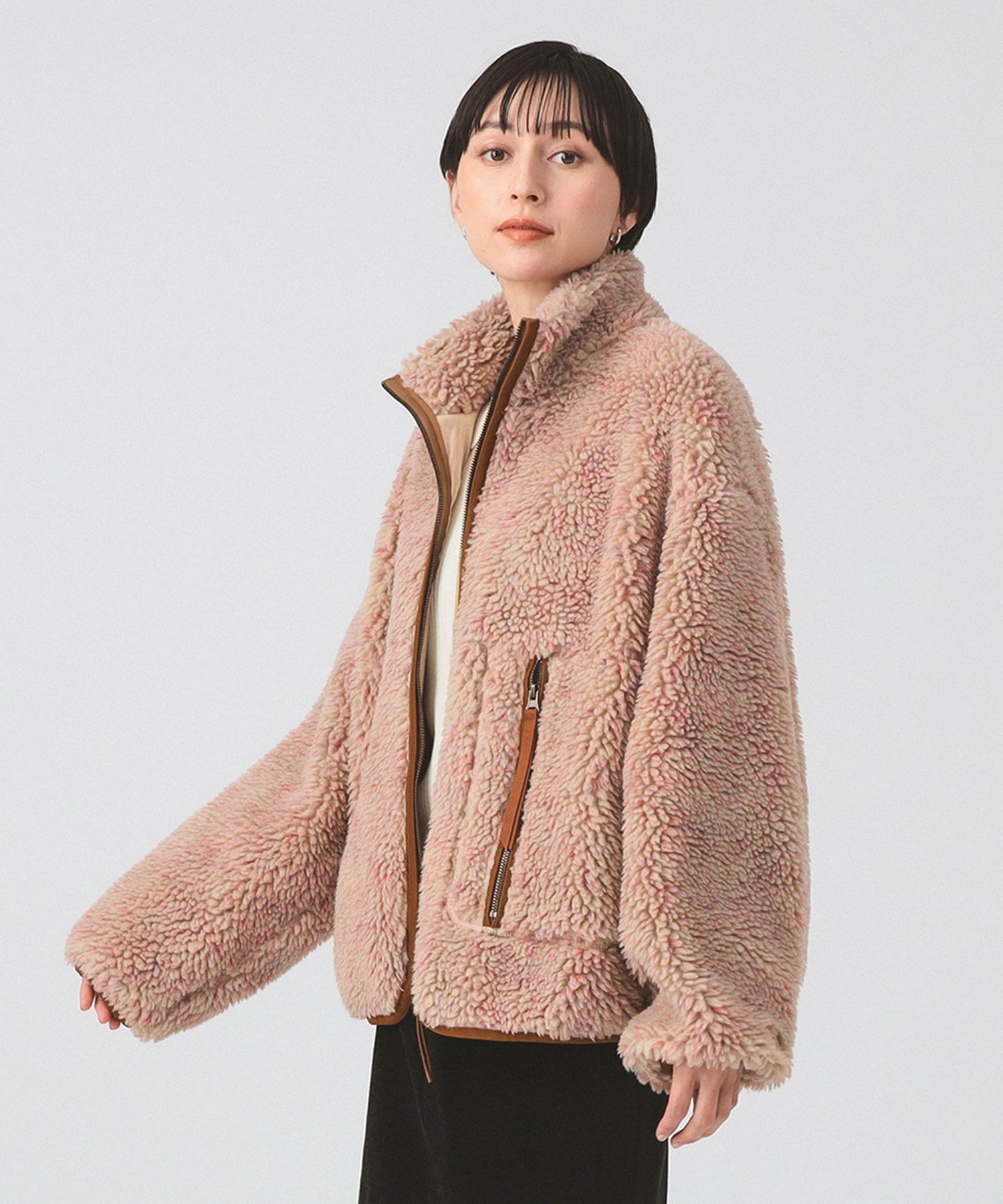 BEAMS WOMEN｜【洗濯可/アグ/フリースジャケット/防寒】UGG(R) for Ray