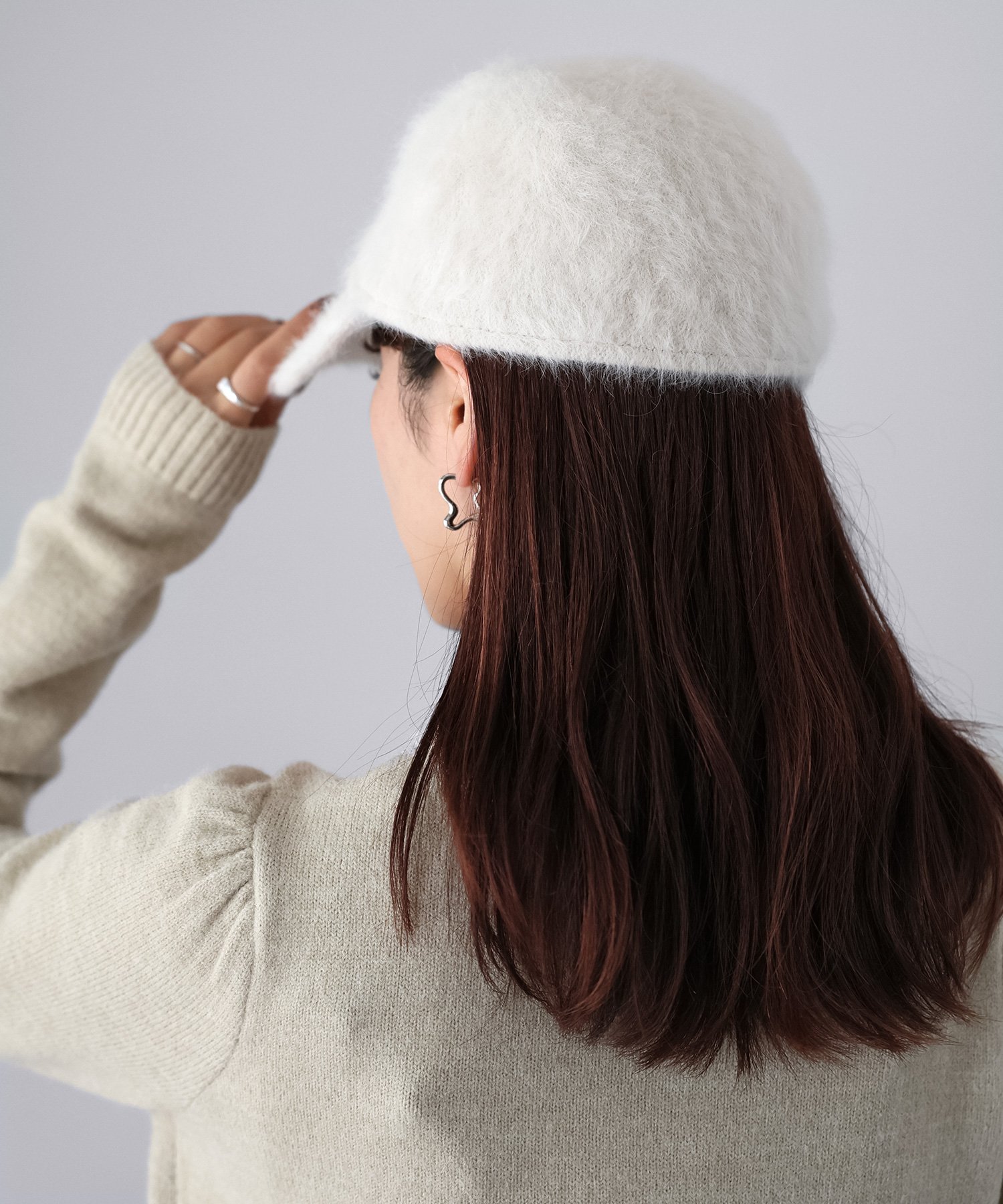 Riberry｜シャギーファーキャップ | Rakuten Fashion(楽天ファッション