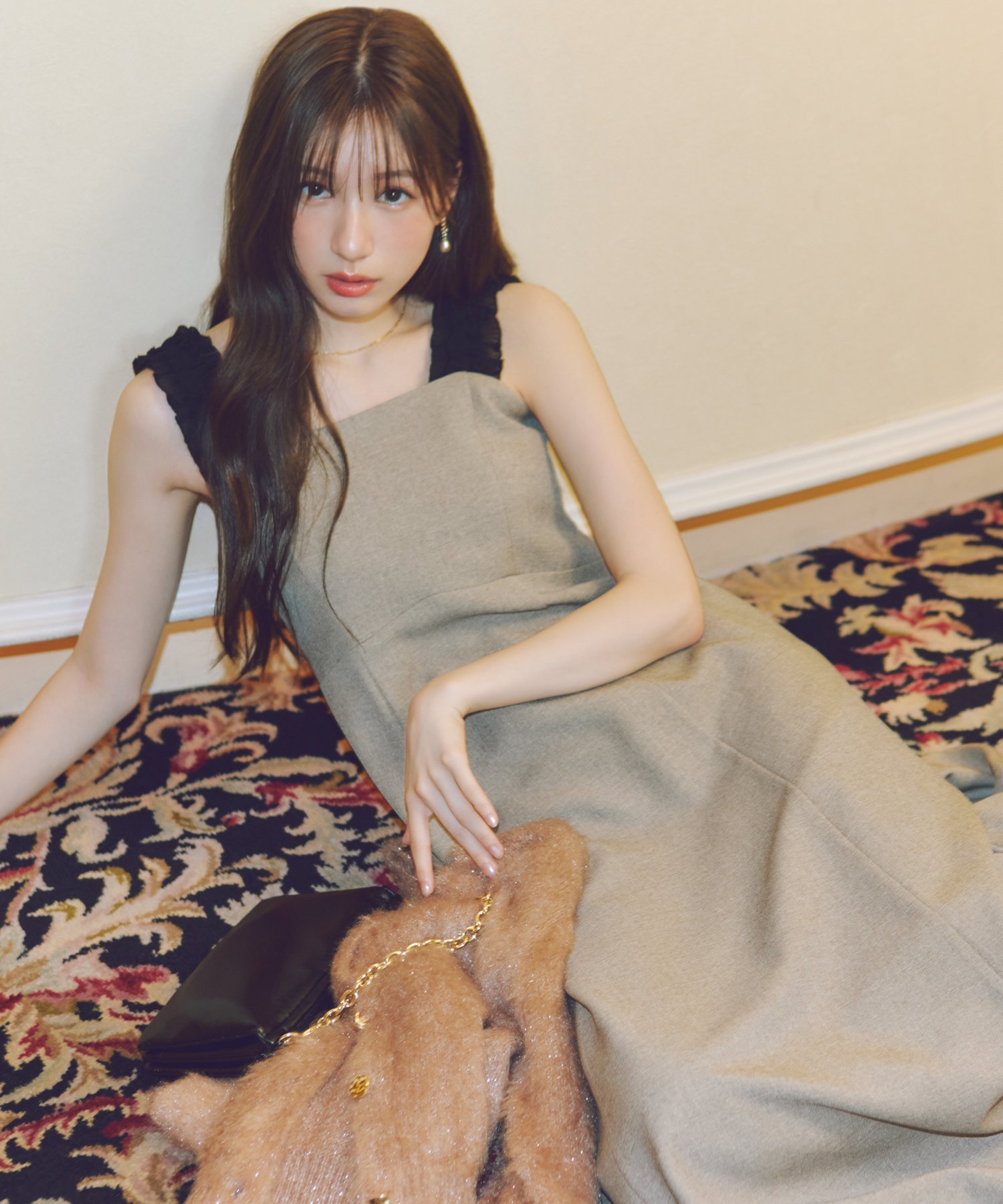 NATURAL BEAUTY BASIC｜フリルショルダージャンスカ | Rakuten Fashion