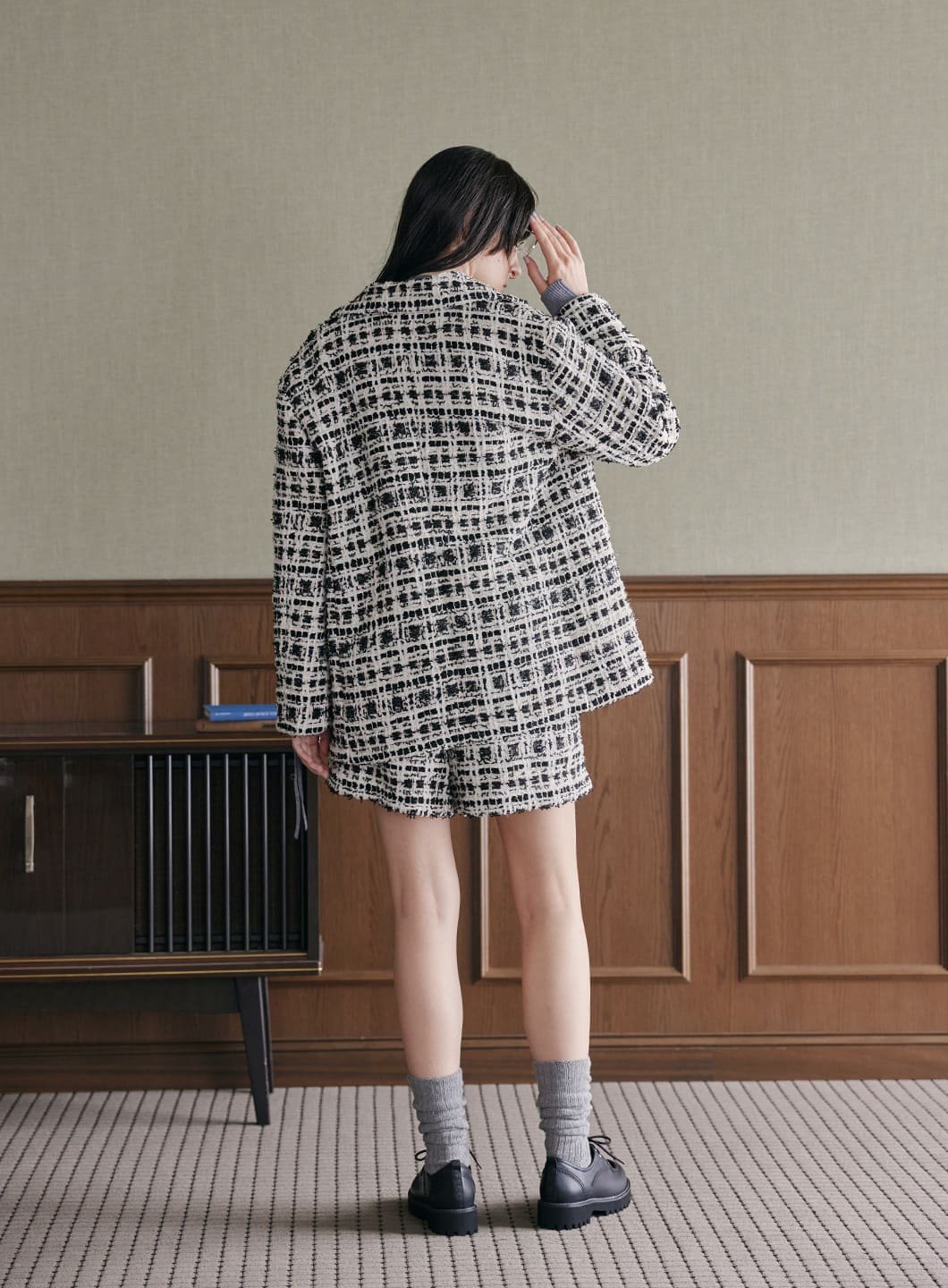 COEL｜ツイードラップキュロット | Rakuten Fashion(楽天ファッション
