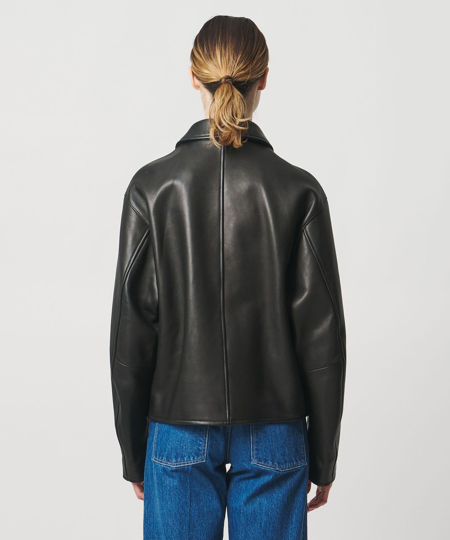 H BEAUTY&YOUTHラムレザージャケット BEAUTY&YOUTH UNITED ARROWS - モンキータイム ライダースジャケット
