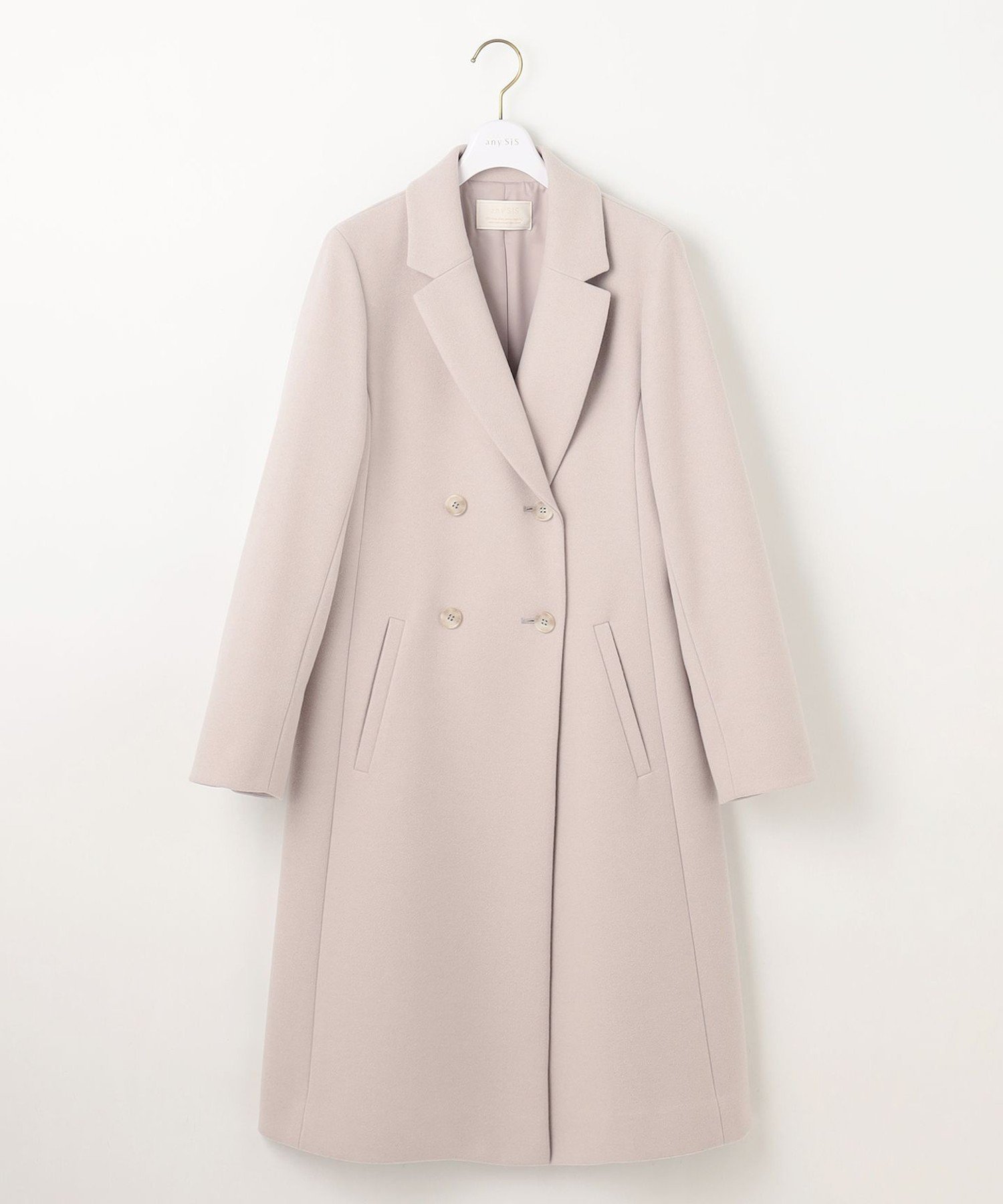 ANY SIS｜ウールライクノーブルチェスター コート | Rakuten Fashion