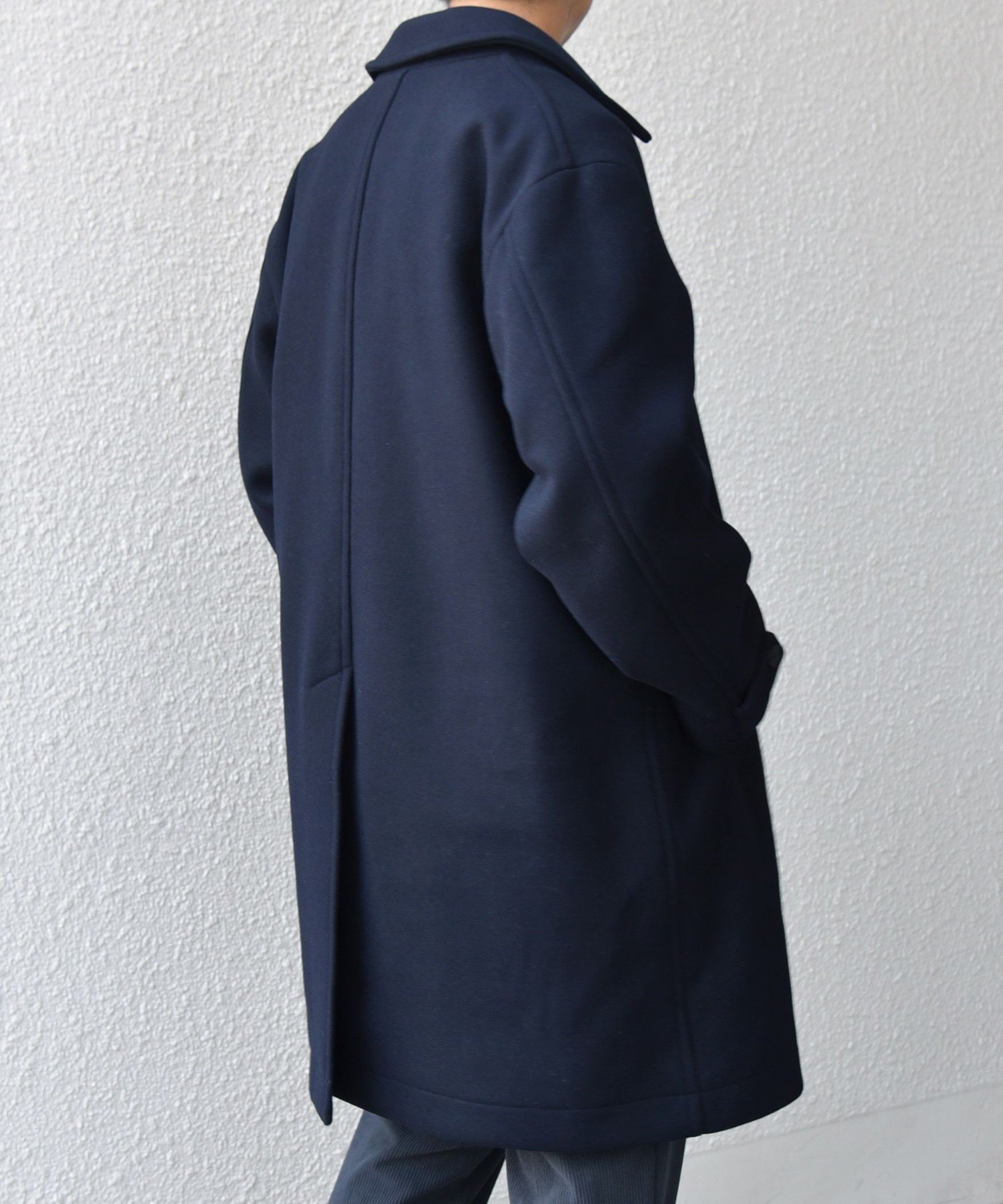 SHIPS｜SHIPS any: PURE WOOL MELTON ステンカラー コート 25AW