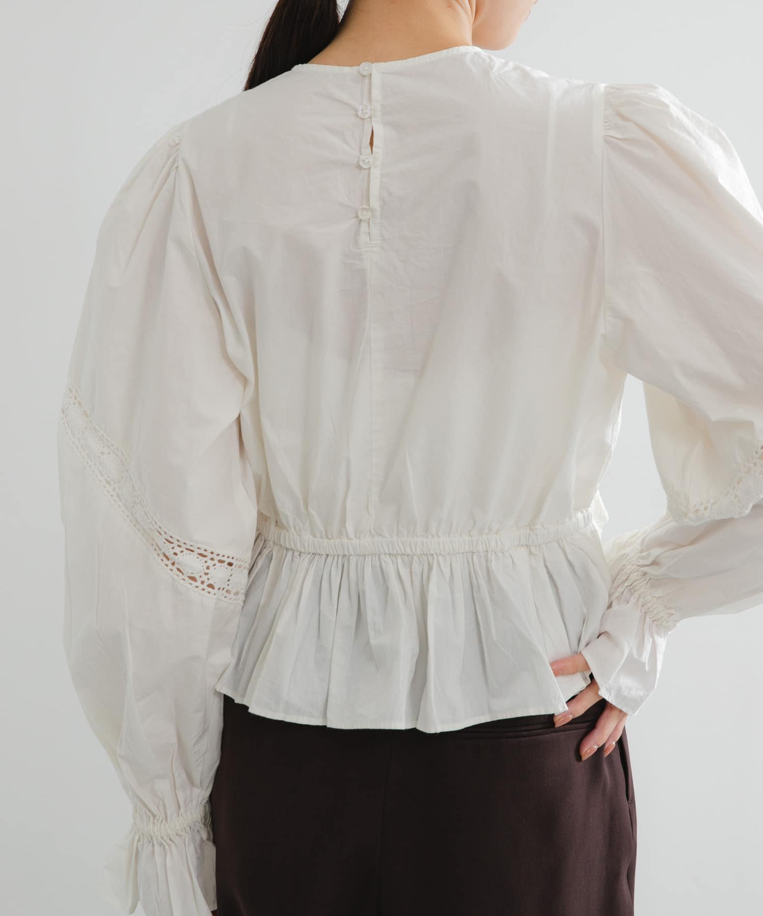 URBAN RESEARCH｜crinkle crinkle crinkle pillow case blouse