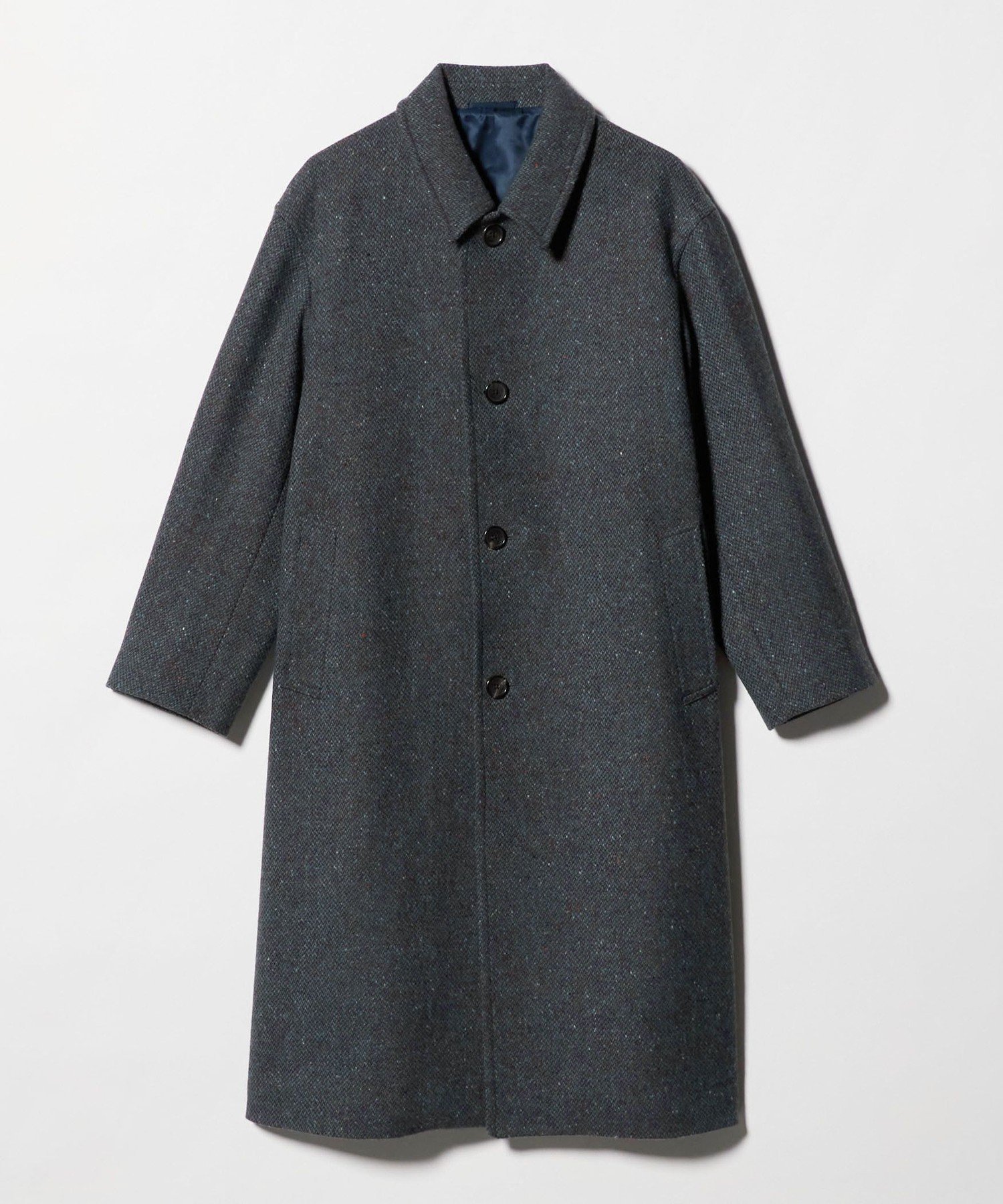 UNITED ARROWS ネップ ツイード バルマカーン コート 24AW UNITED ARROWS & SONS＞ COL/NEP TWEED BAL COAT/バルマカーンコート