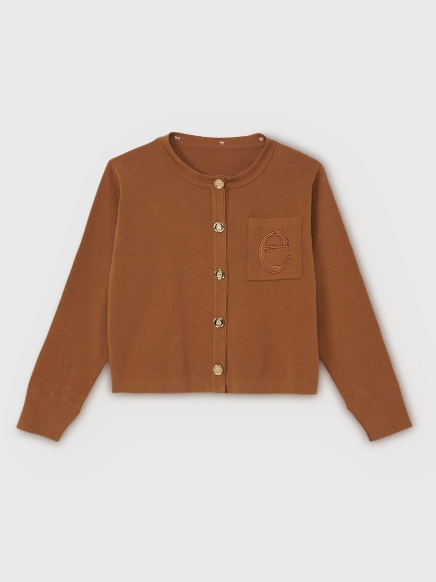 EIMY ISTOIRE｜Attached collar ニットジャケット | Rakuten Fashion