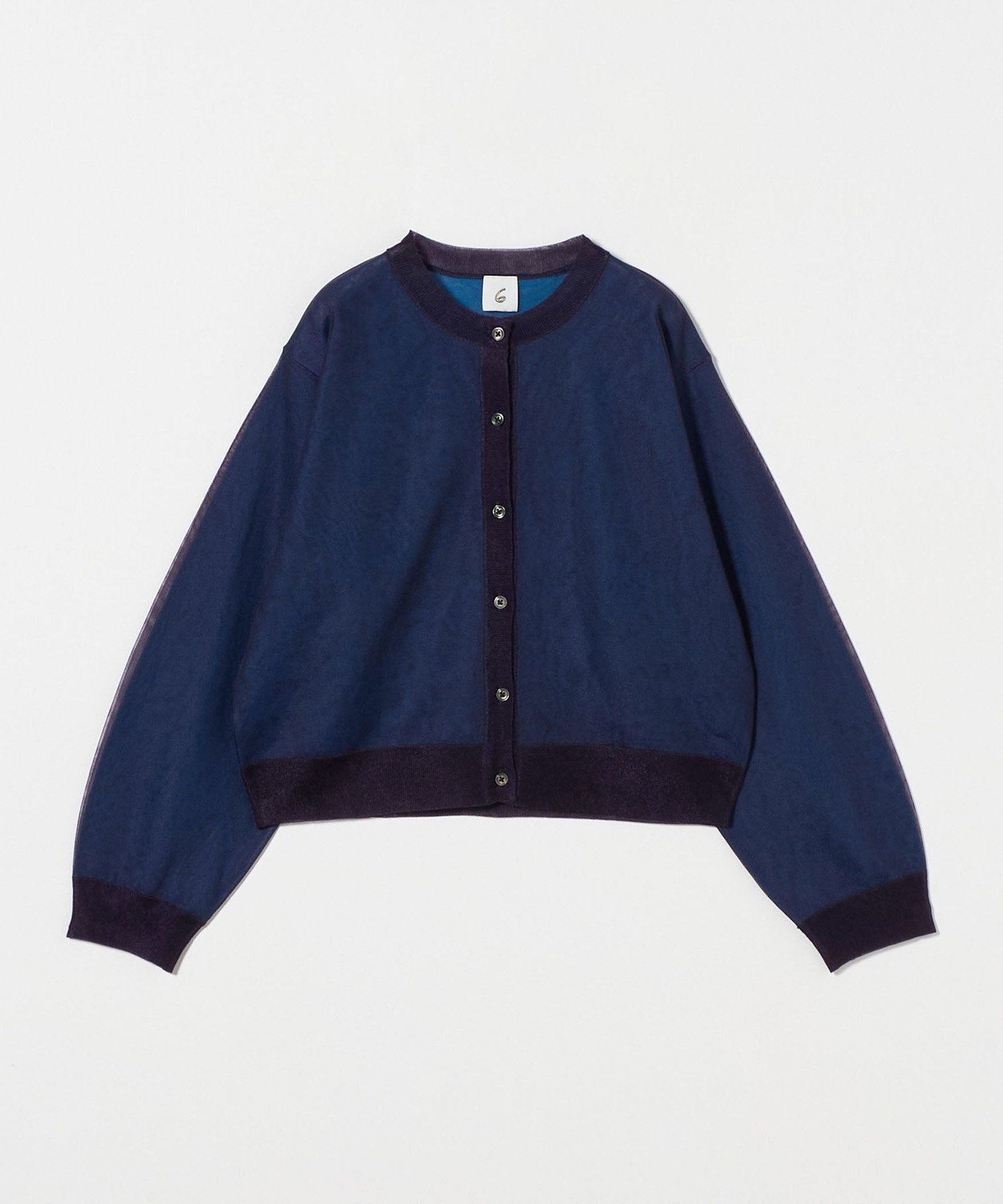 roku 6 ニットカーディガン Beauty & youth BEAUTY&YOUTH UNITED ARROWS｜<6(ROKU)>ミックス ニット カーディガン
