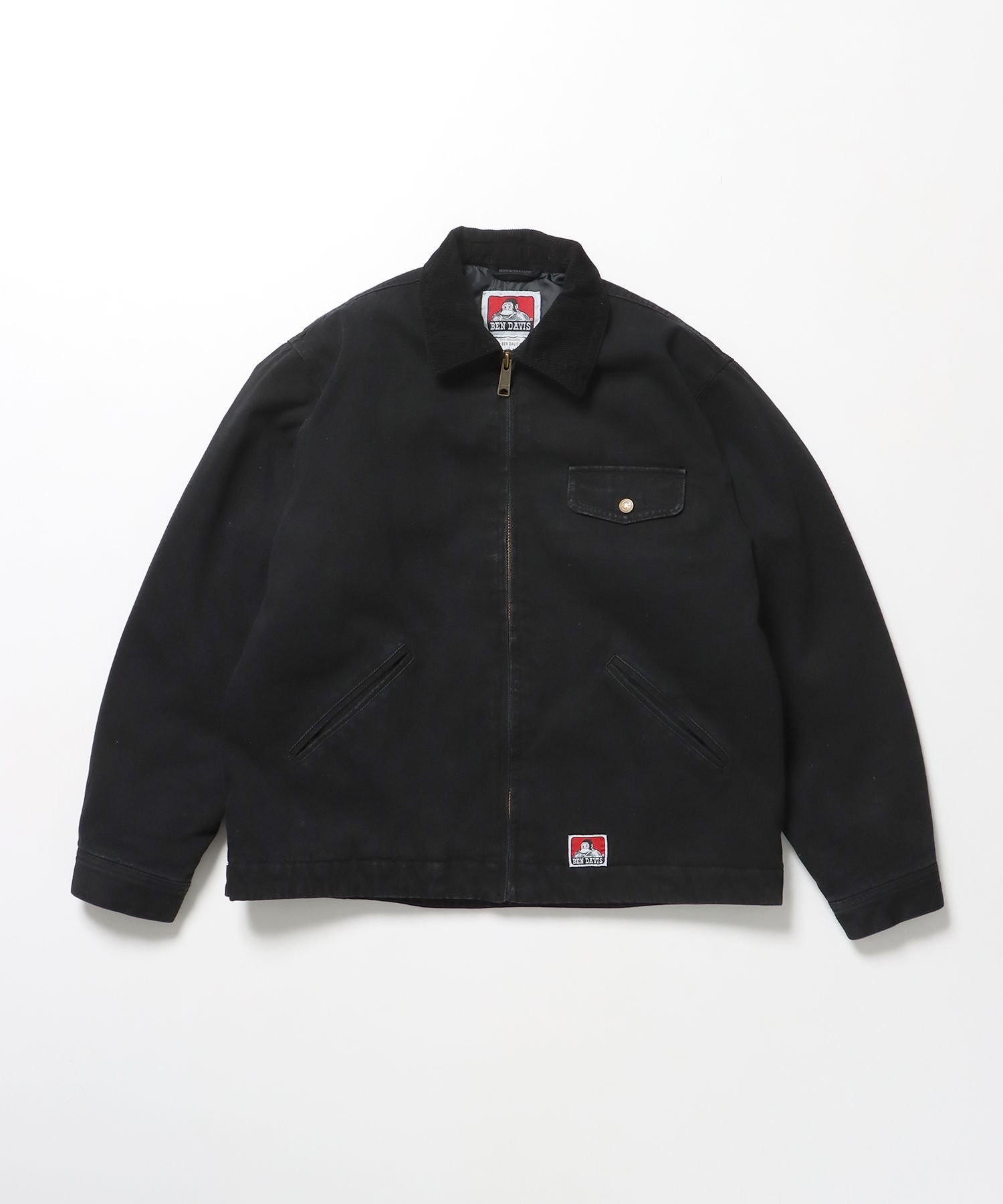 NAVAL｜【BEN DAVIS(ベンデイビス)】ZIP FRONT TRUCKER JACKET