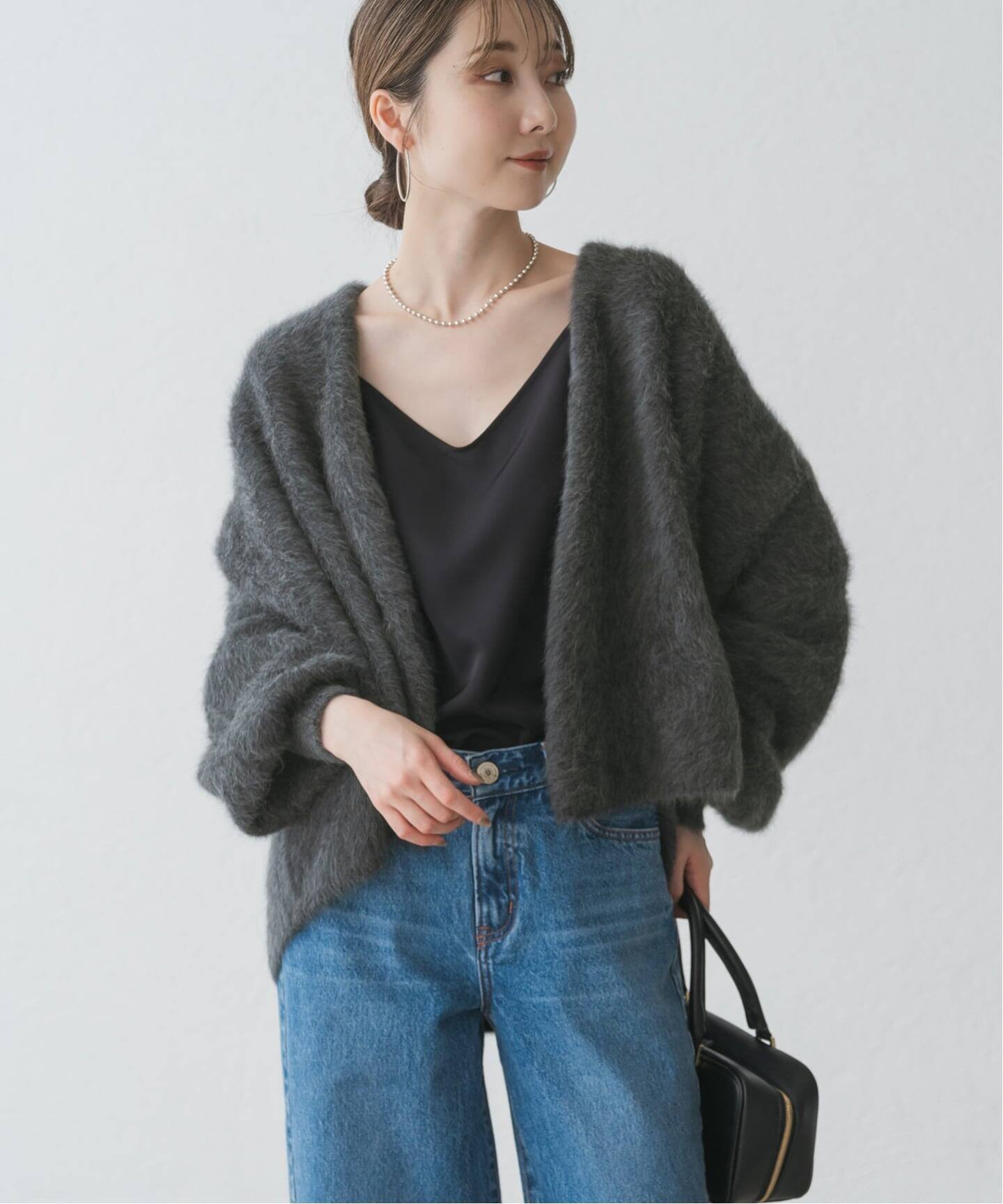 NOBLE｜FOX/Caファーニットカーディガン | Rakuten Fashion(楽天