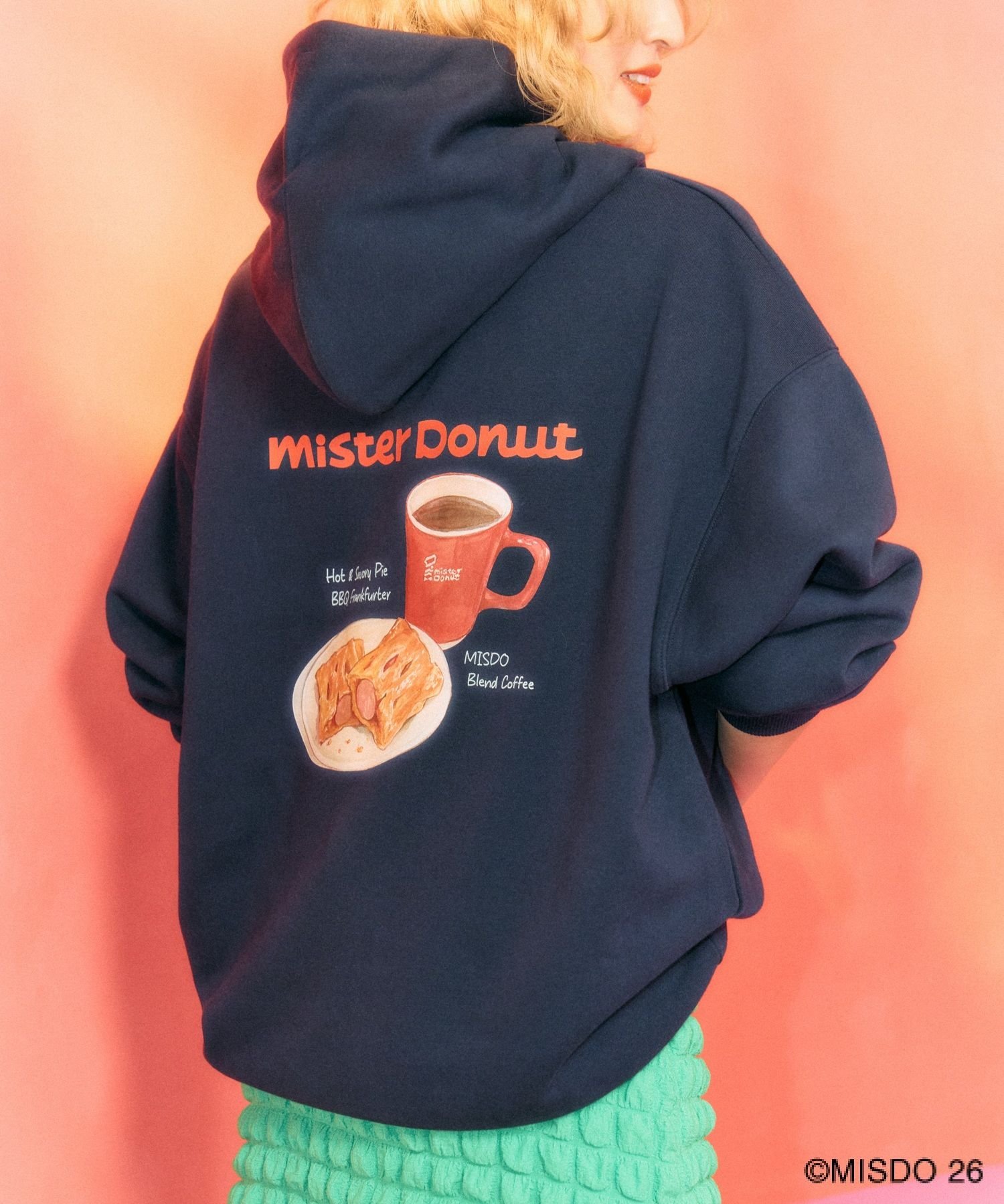 LEPSIM｜【Mister Donut】イラストパーカー | Rakuten Fashion(楽天