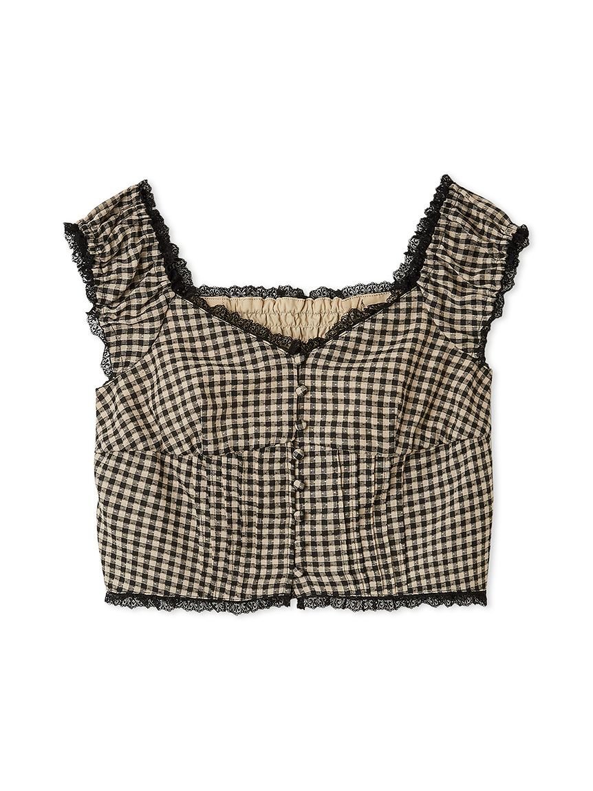 LILY BROWN｜コットンレースヴィンテージブラウス | Rakuten Fashion