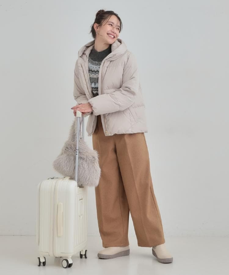 SHOO・LA・RUE｜【撥水/洗える】ショートフーディーダウン | Rakuten