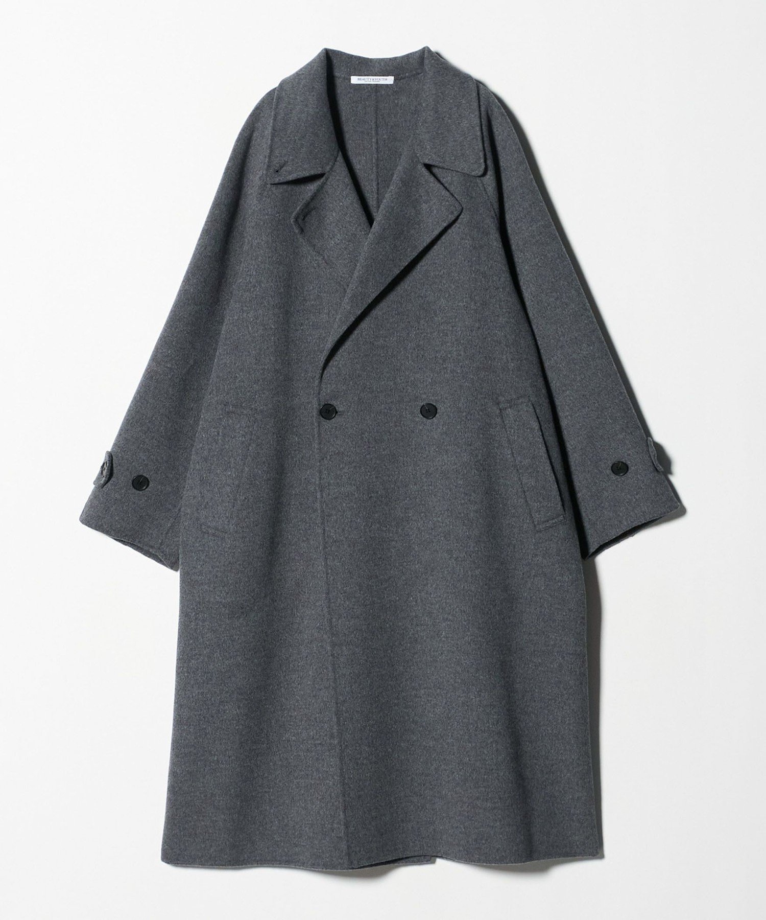 BEAUTY&YOUTH UNITED ARROWS｜リバー テーラード スタンドカラーコート