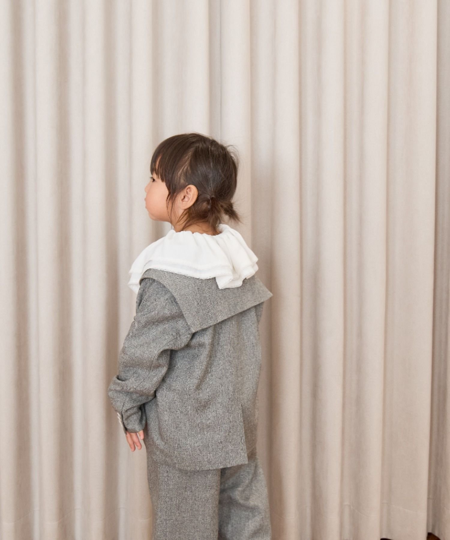 LOWRYS FARM｜メランジツイルセーラージャケット | Rakuten Fashion
