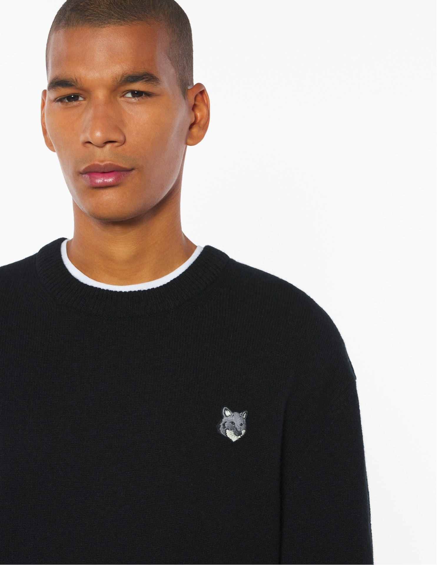 MAISON KITSUNE｜(M)FOX HEAD LAMBSWOOL COMFORT JUMPER | Rakuten