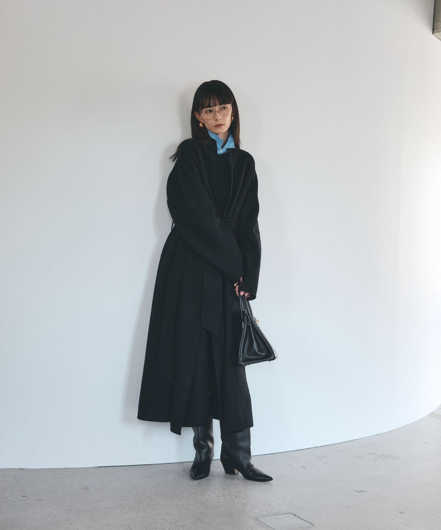 Chaos｜◇大草直子さん着用◇ アールスーペリアノーカラーロングコート