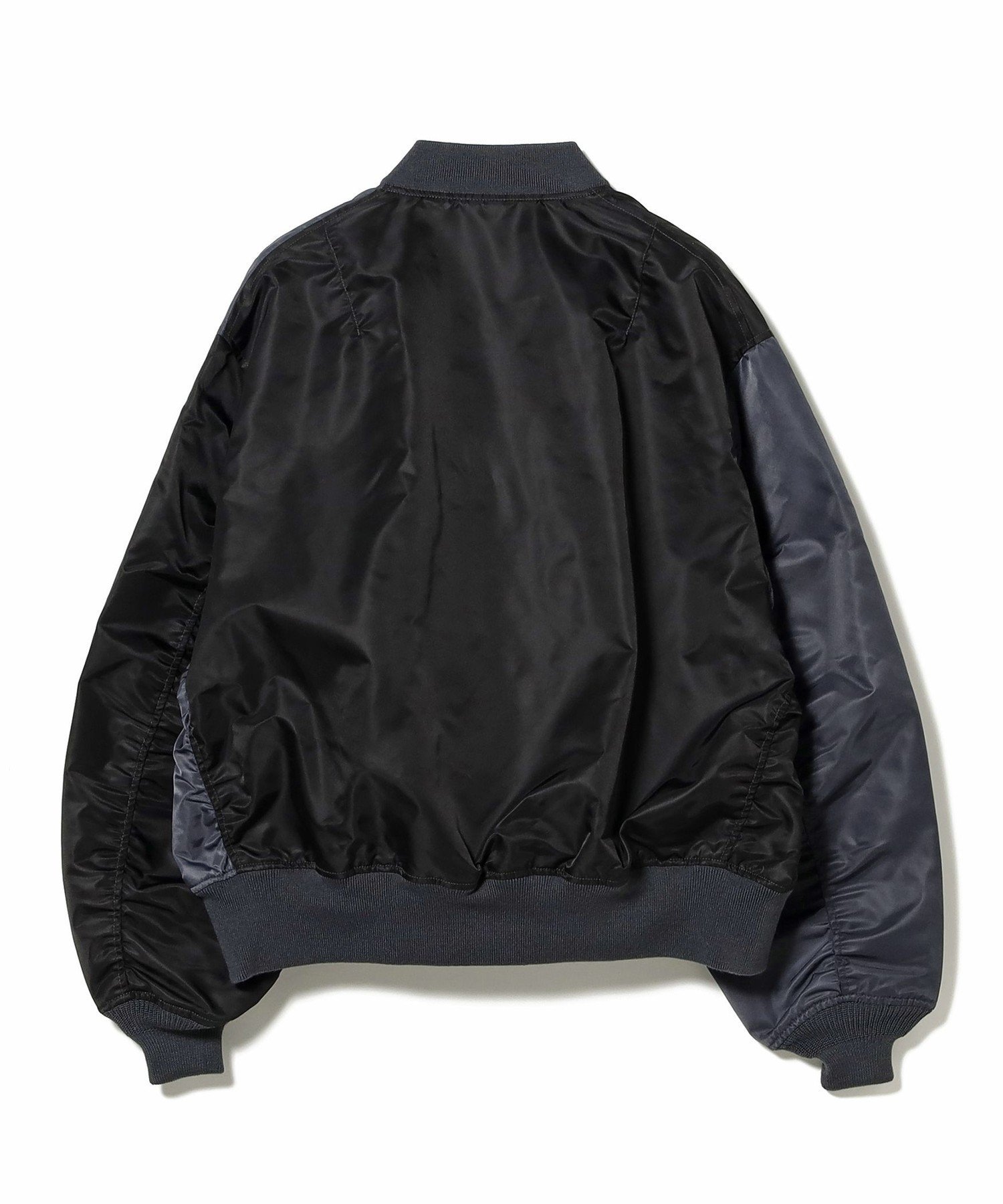 BEAMS MEN｜クレイジー MA-1 ジャケット【ワイドフィット】 | Rakuten