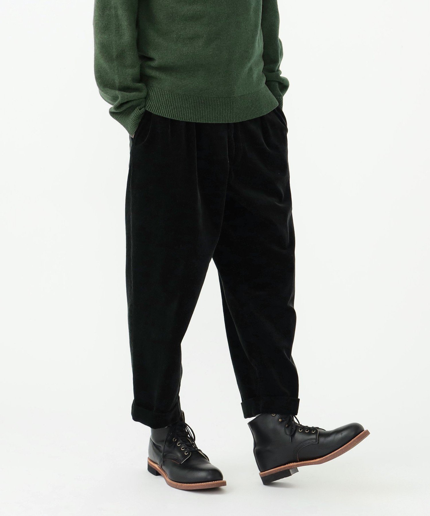BEAMS MEN｜BEAMS PLUS / 2プリーツ コーデュロイ トラウザーズ