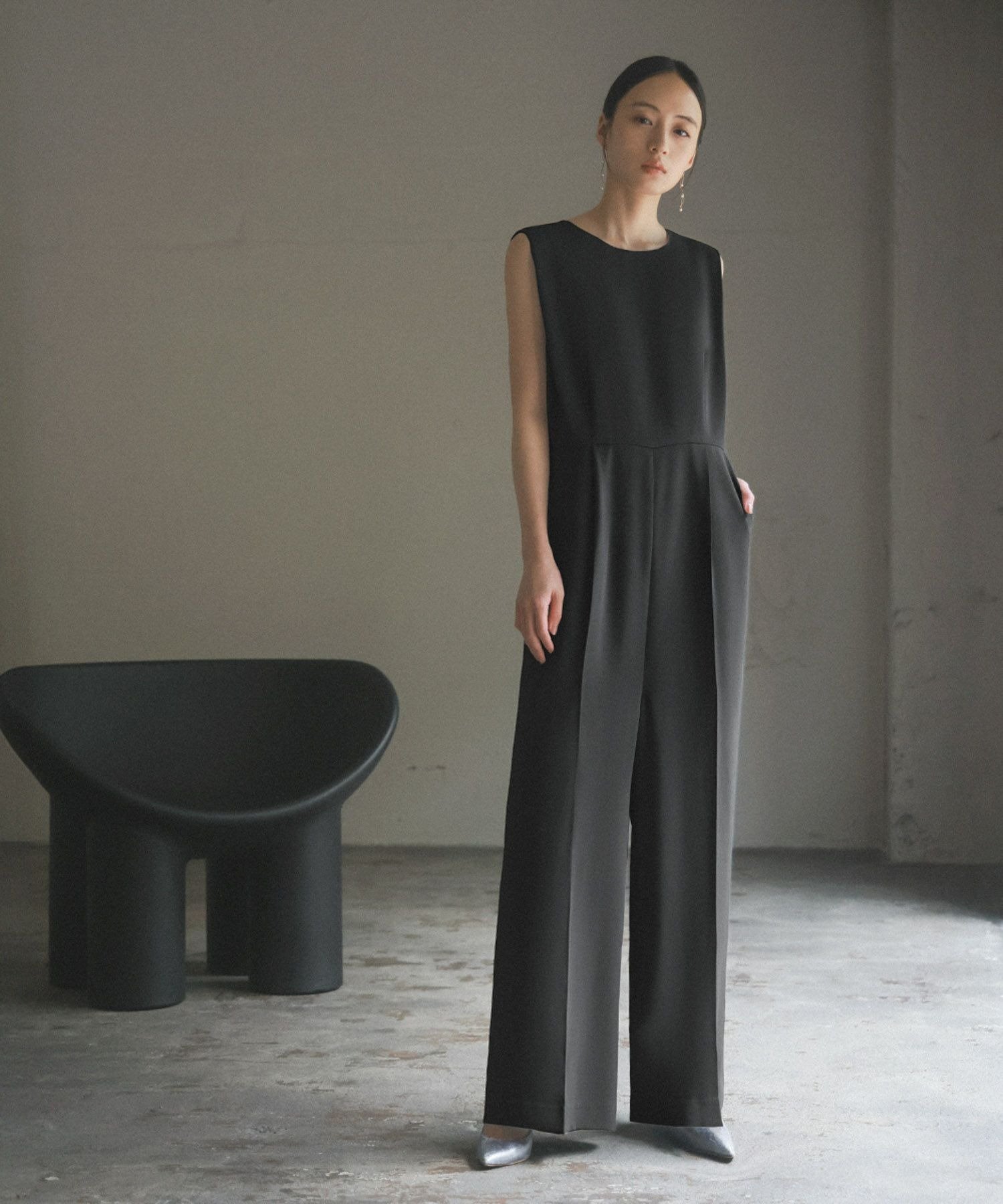 RIVER FIELD & Co.｜フェザーボレロスリーブ&オールインワン セット