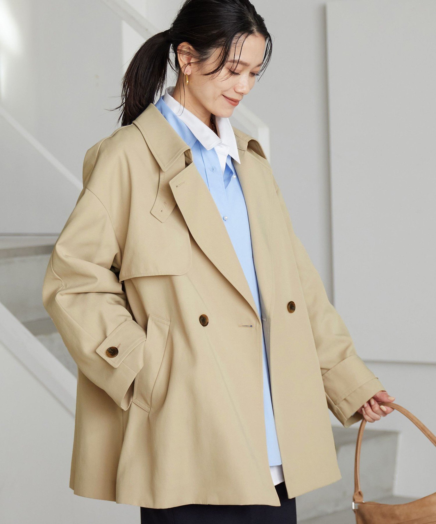 楽天市場】UNITED ARROWS green label relaxing トレンチコートの通販