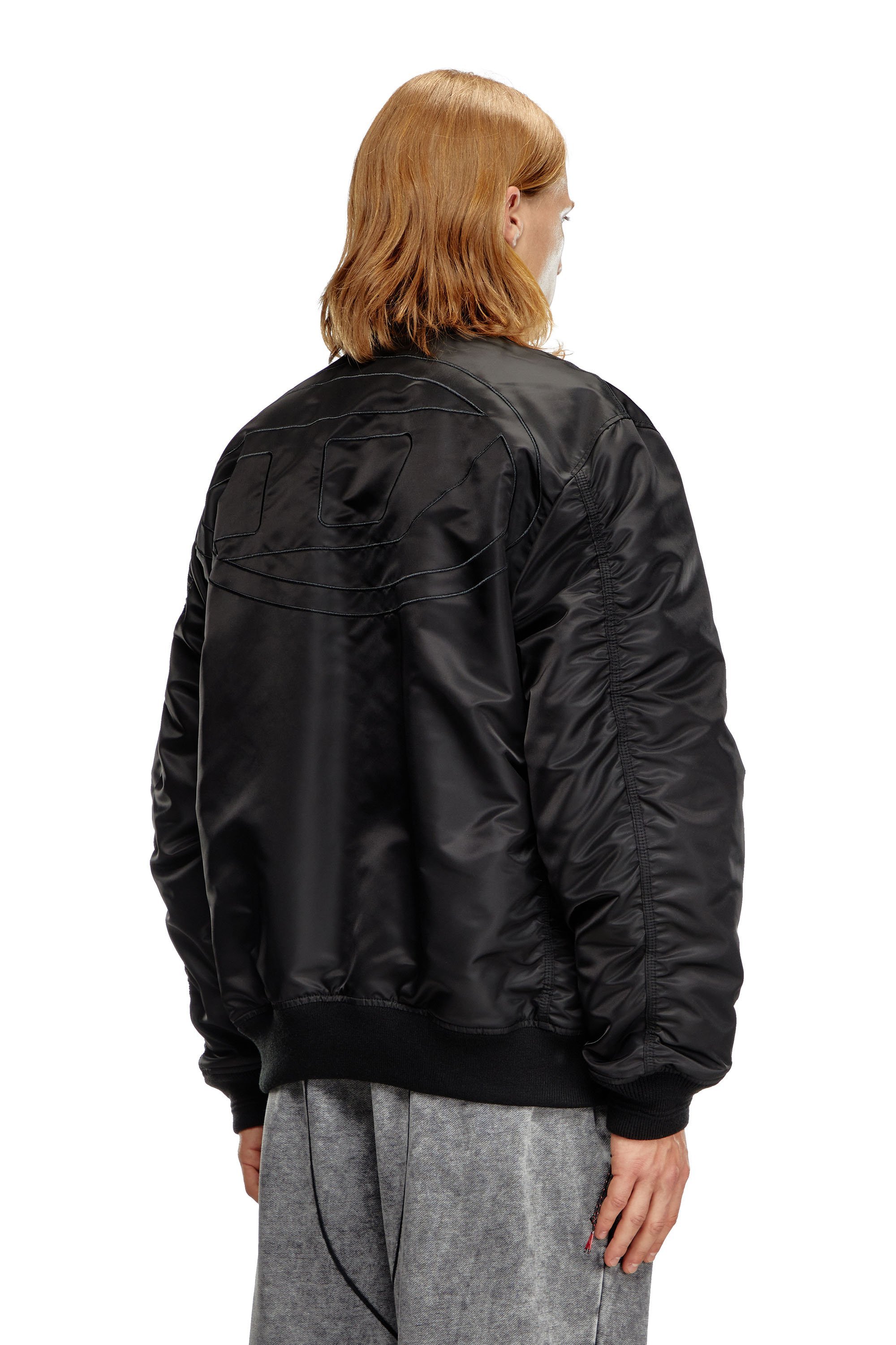DIESEL｜メンズ ボンバージャケット エンブロイダリー | Rakuten