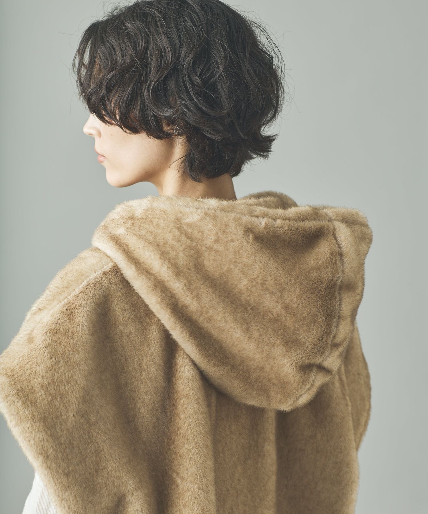 Curensology｜ファーフーディーベスト | Rakuten Fashion(楽天