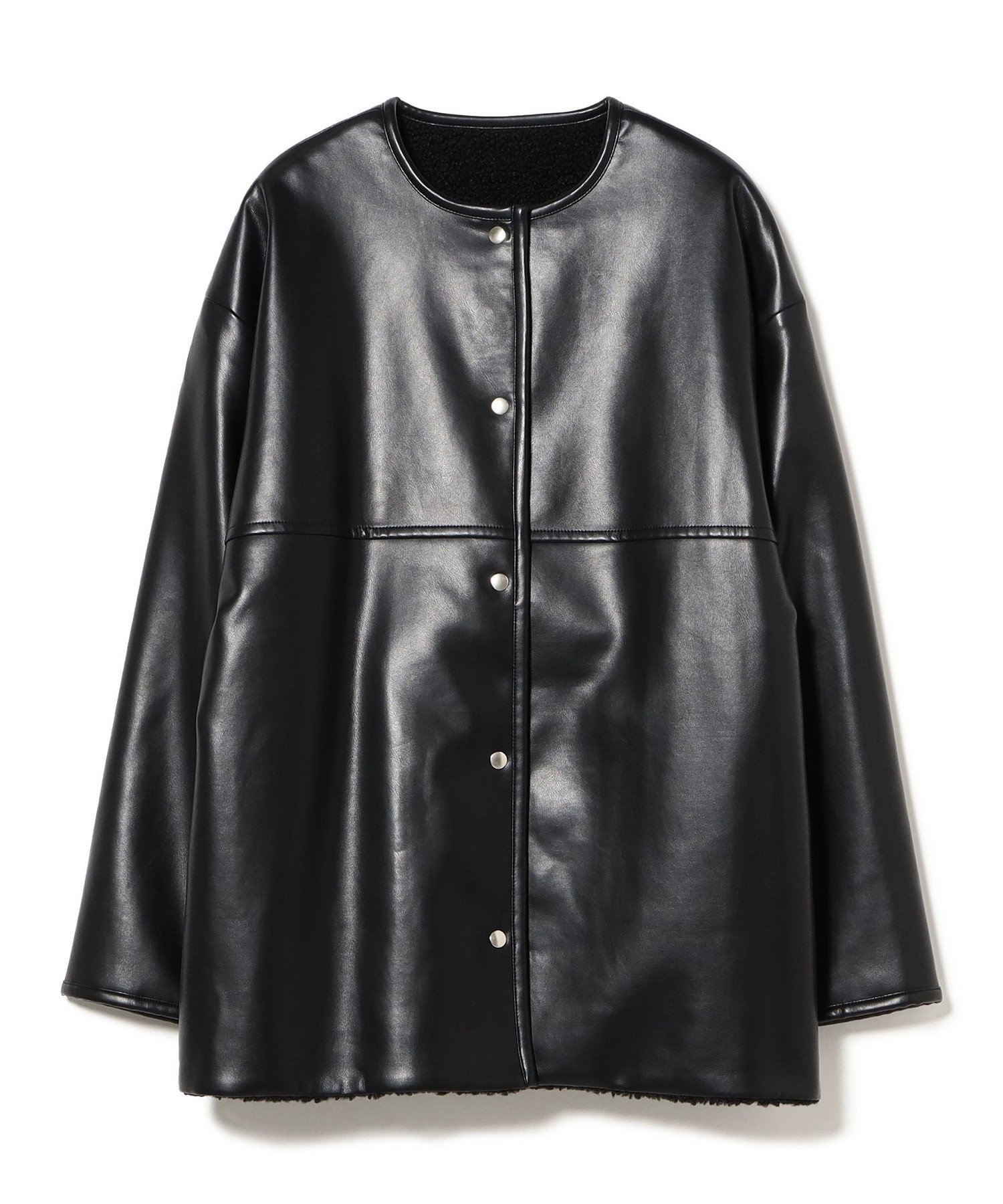 B:MING LIFE STORE by BEAMS｜フェイク レザー * ボア リバーシブル