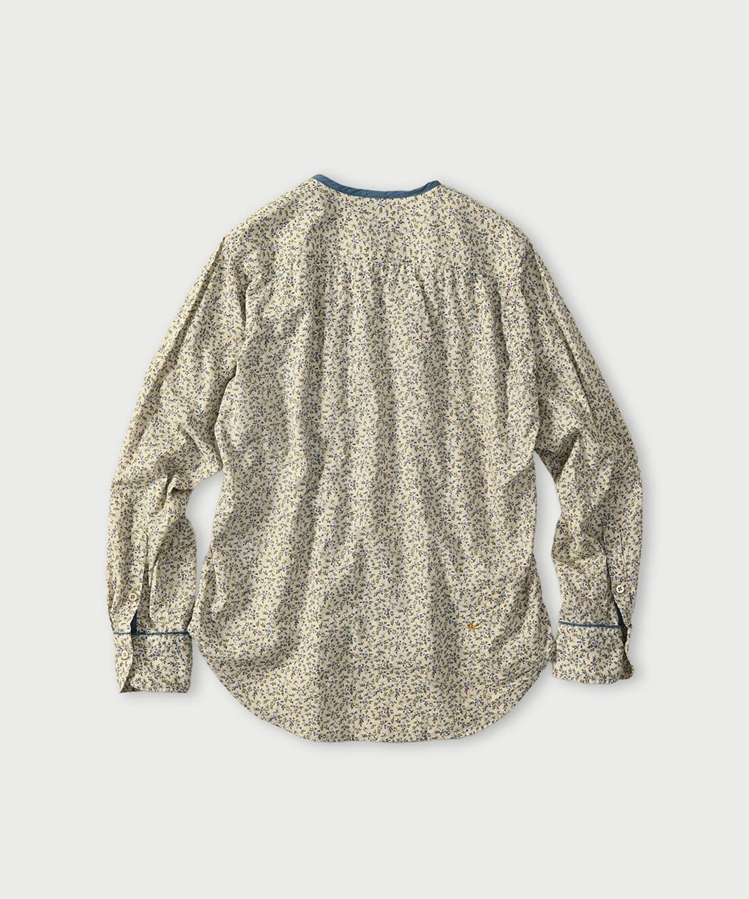 45R｜ツタフラワープリントのフリルブラウス | Rakuten Fashion(楽天