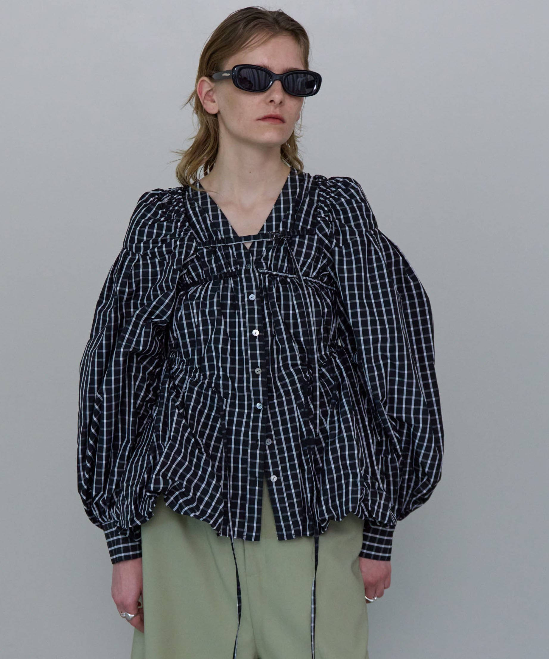 MAISON SPECIAL｜Multiway Taffeta Blouse | Rakuten Fashion(楽天