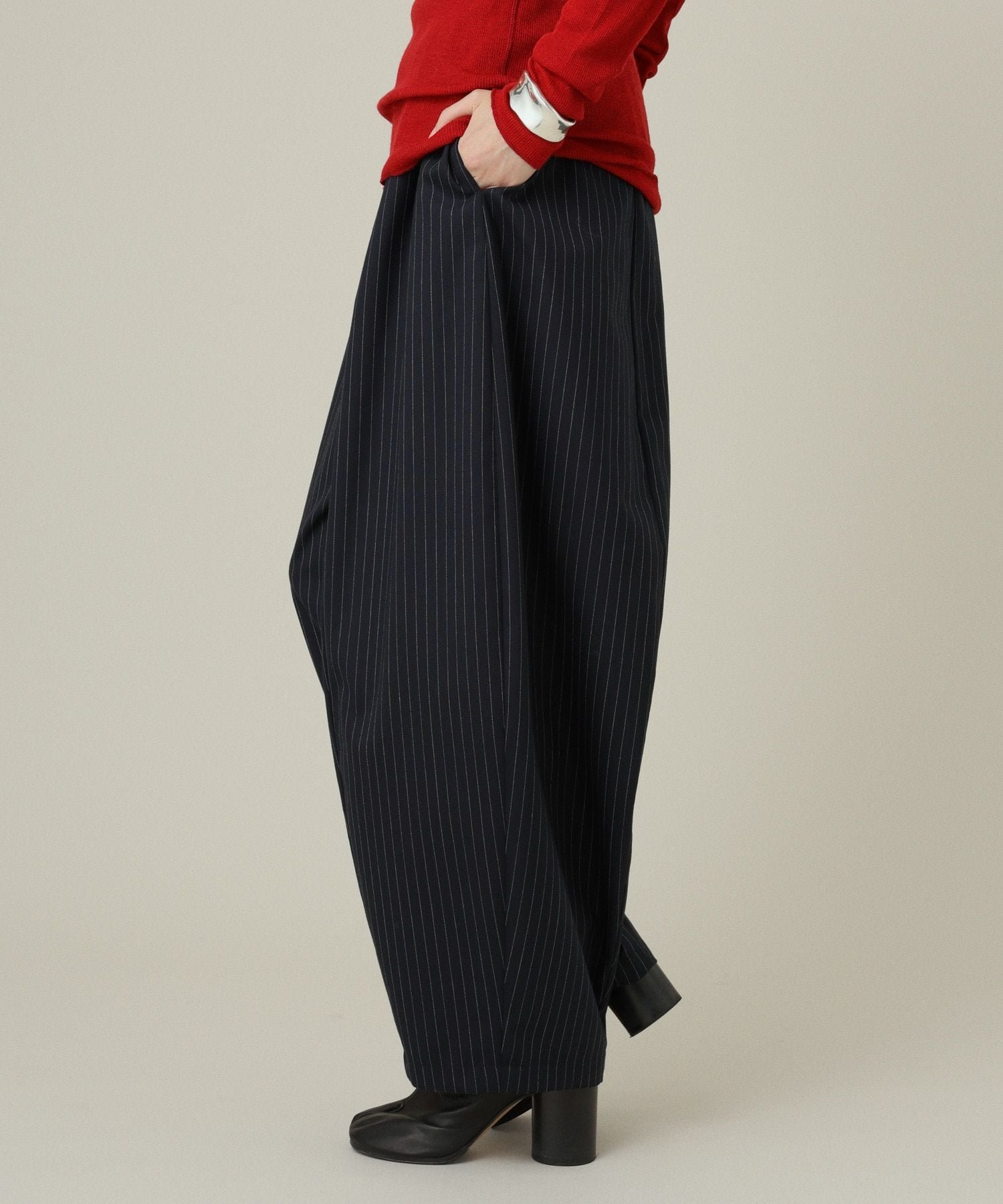 Curensology｜ウールストレッチドロストパンツ | Rakuten Fashion(楽天