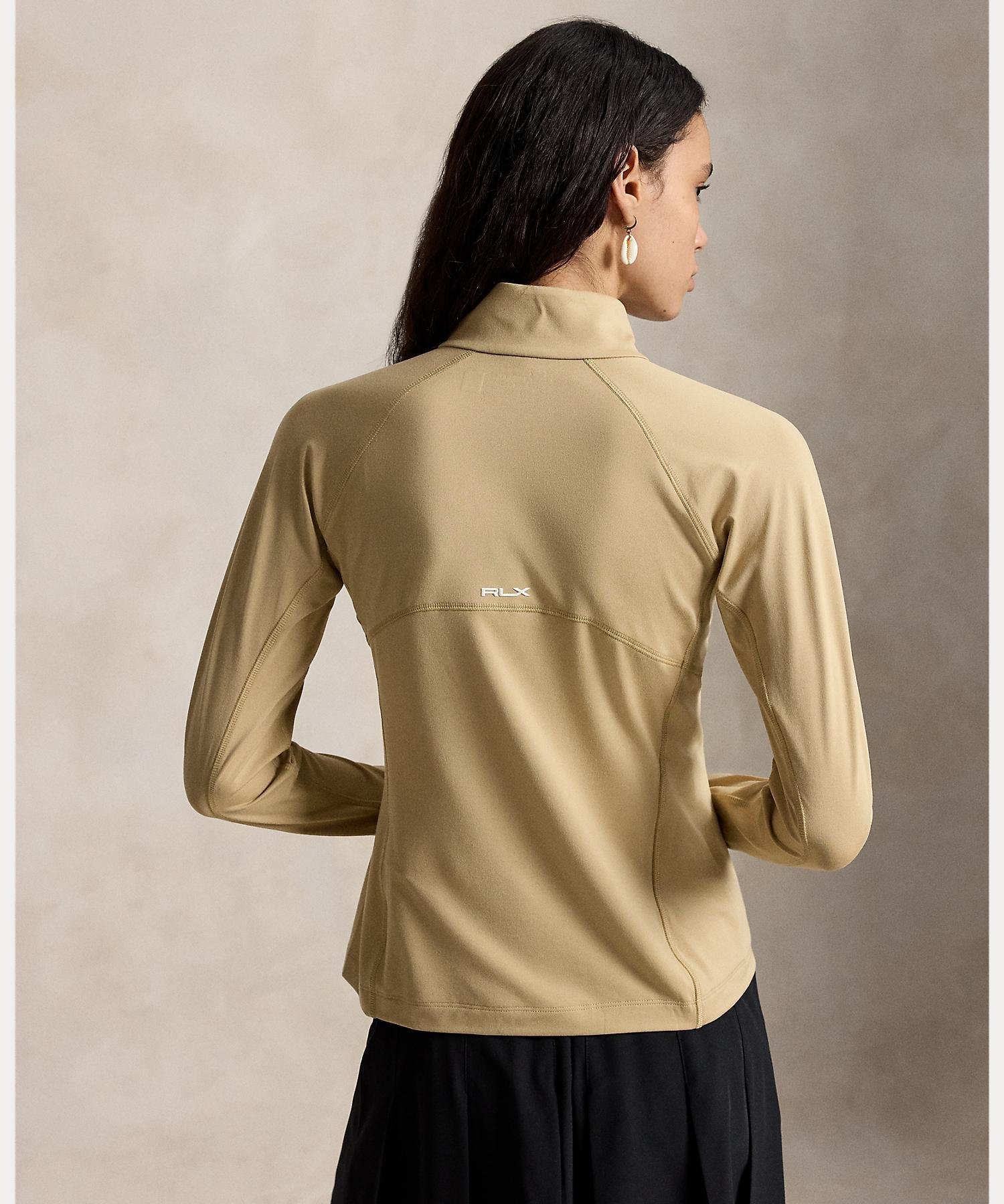 RALPH LAUREN｜(RLX)ストレッチ ジャージー クォータージップ