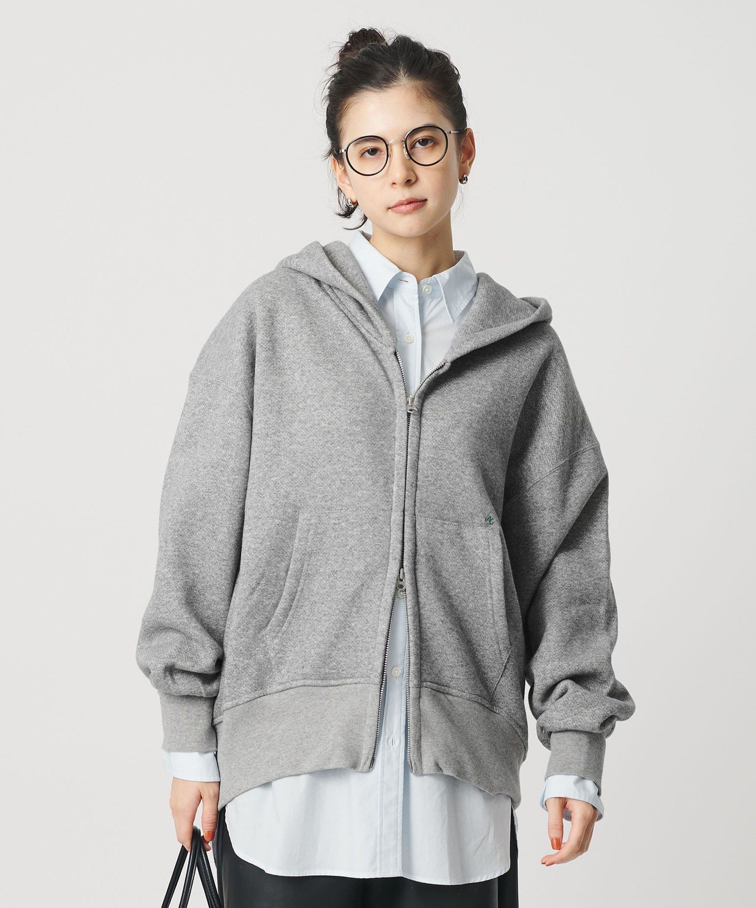 H BEAUTY&YOUTH ジップパーカー BEAUTY＆YOUTH UNITED ARROWS パーカー 「WEB限定」スウェット ジップ