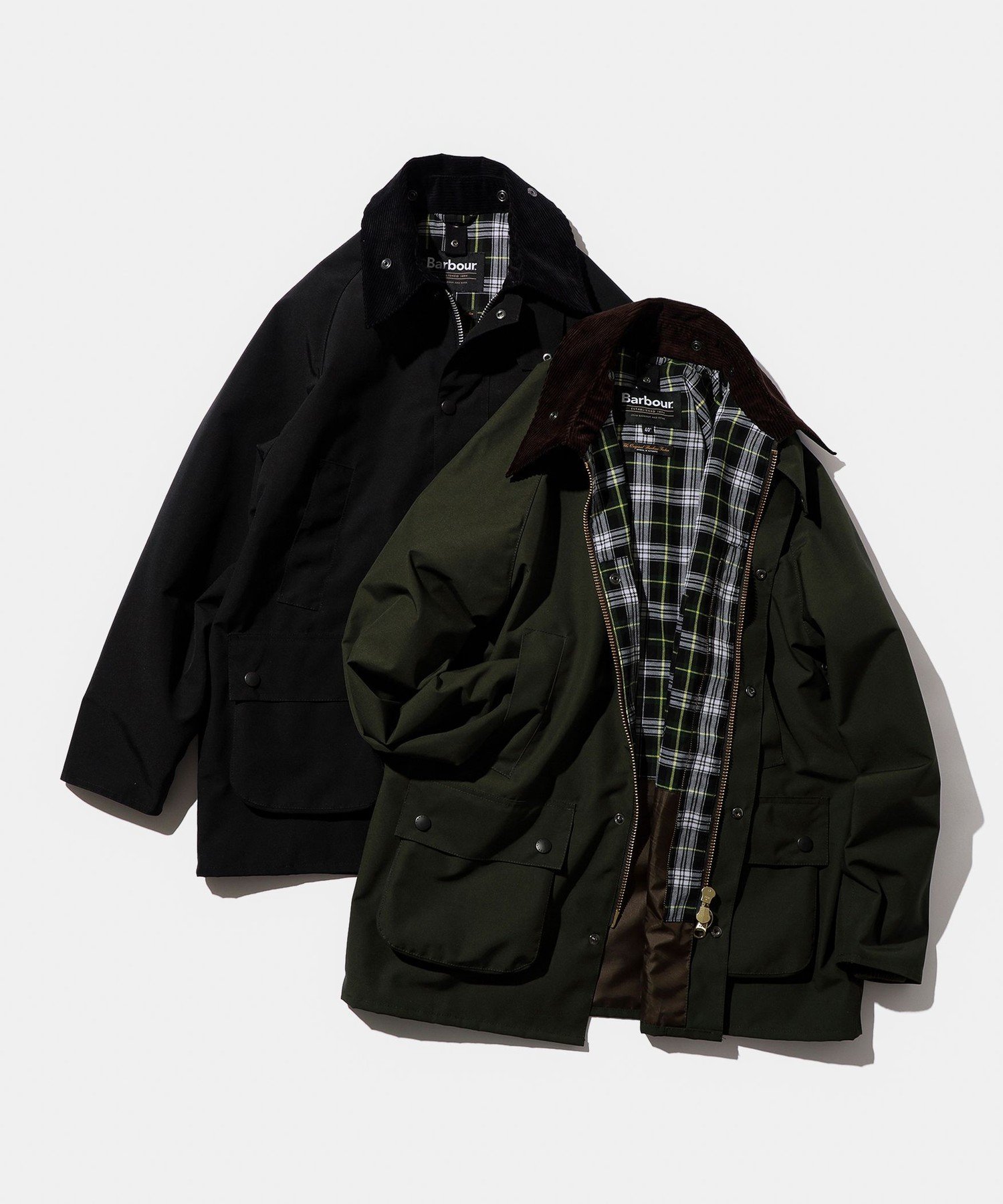 BEAMS MEN｜【ビームスの百名品】【別注】Barbour / BEDALE 2Layer