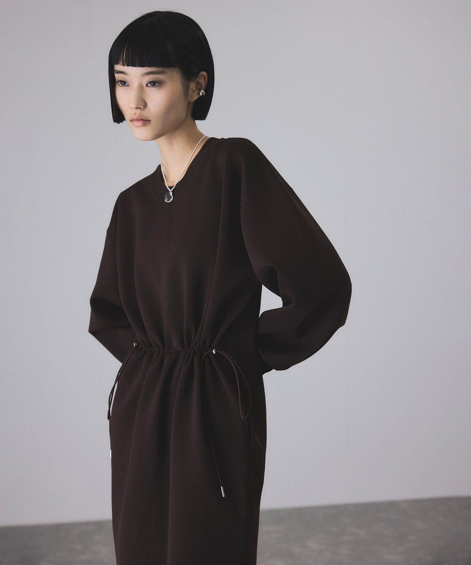 ADAM ET ROPE'｜フォルムニットワンピース | Rakuten Fashion(楽天
