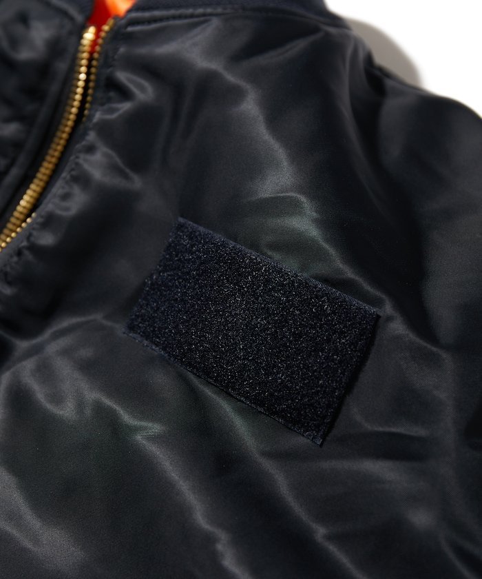 FREAK'S STORE｜Magazine Pocket Nylon Twill Flight Jacket 