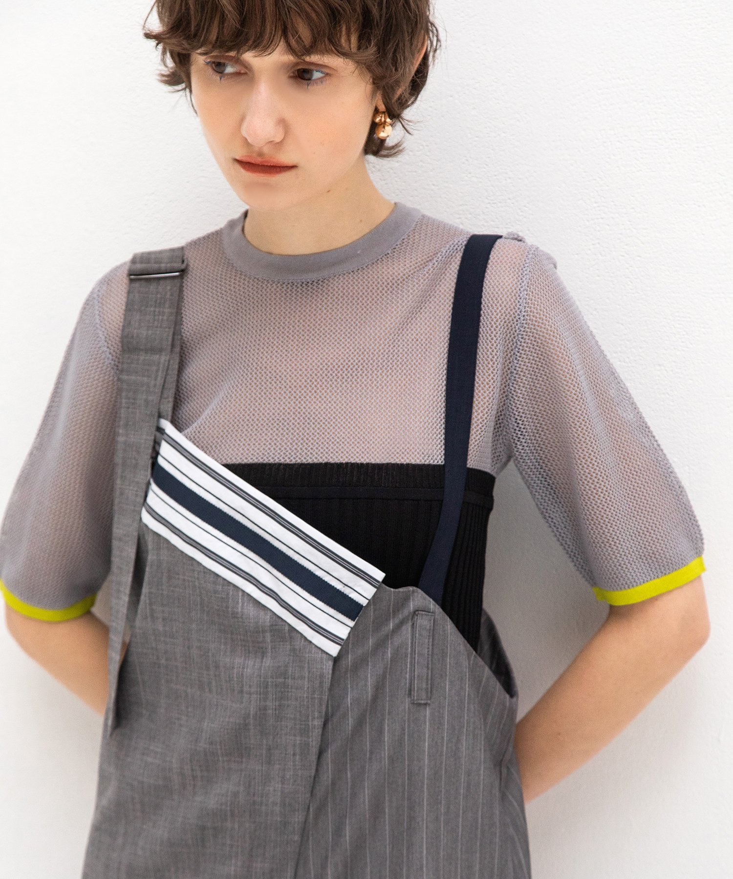 AULA AILA｜ASYMMETRY SALOPETTE | Rakuten Fashion(楽天ファッション