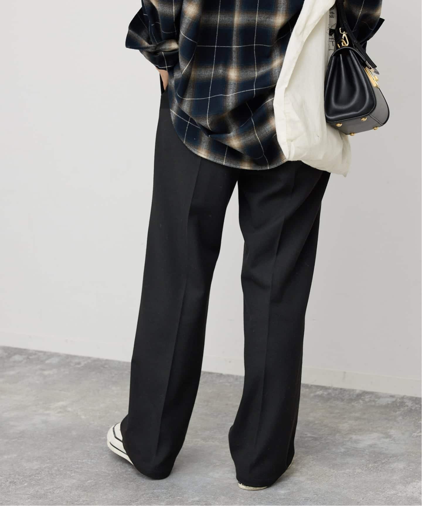 Spick & Span｜《手洗い可》起毛タックテーパードパンツ | Rakuten