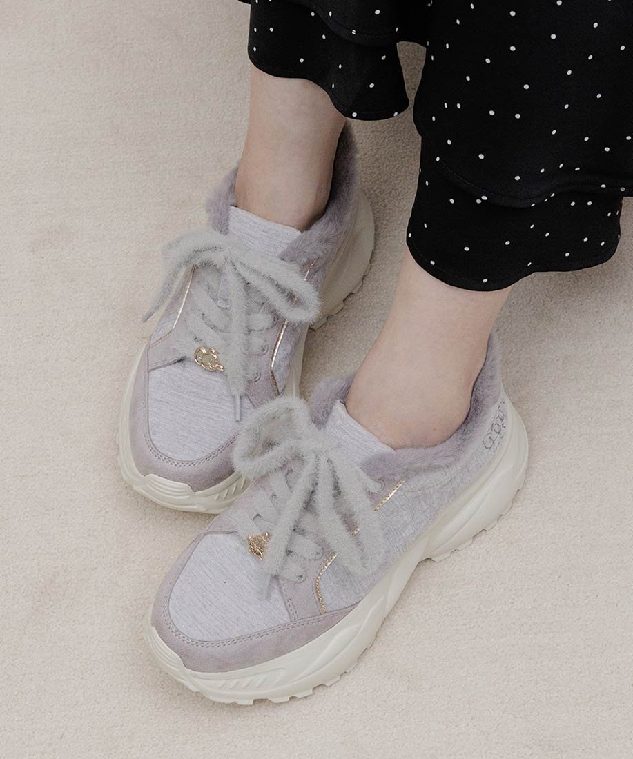 RANDA｜【TOM and JERRY】ファーデザインスニーカー | Rakuten Fashion