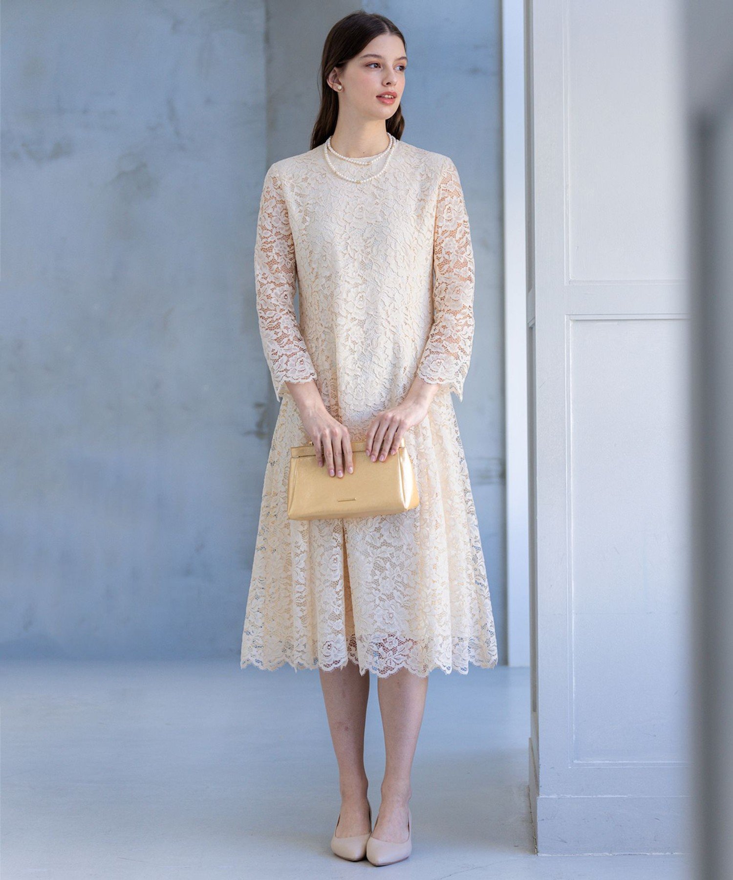 23区｜【APPLAUDIR】シャイニーレース ドレス | Rakuten Fashion(楽天