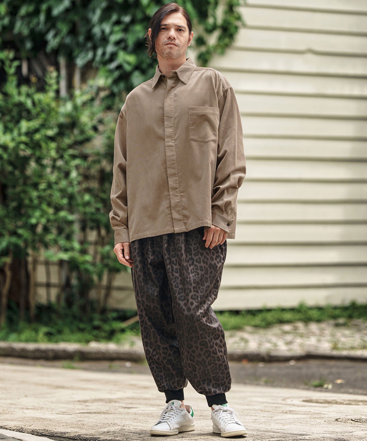 CAMBIO｜ms6152- Fly Front Corduroy Shirts コーデュロイシャツ