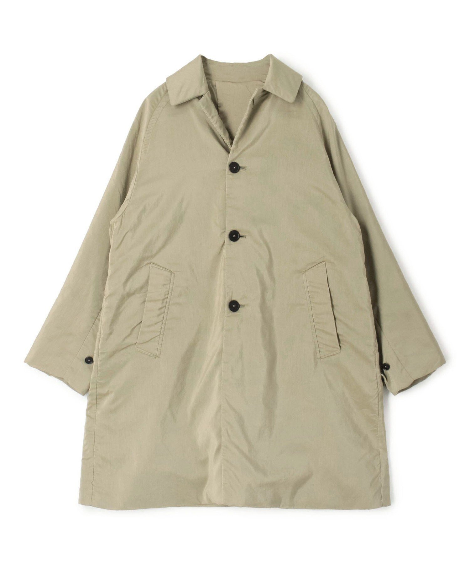 TOMORROWLAND｜コットンシルク ステンカラーコート | Rakuten Fashion