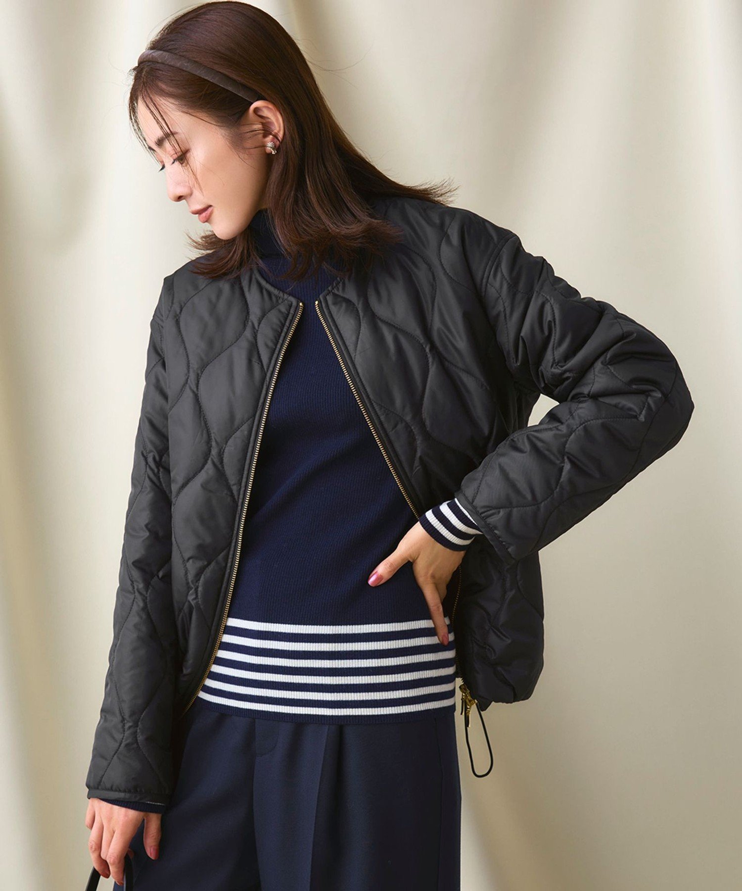 23区｜中綿パディング コンパクト アウター | Rakuten Fashion(楽天
