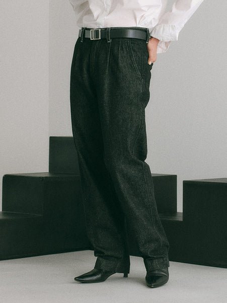 Levi's｜PREMIUM BLACK DENIM SLACKS | Rakuten Fashion(楽天