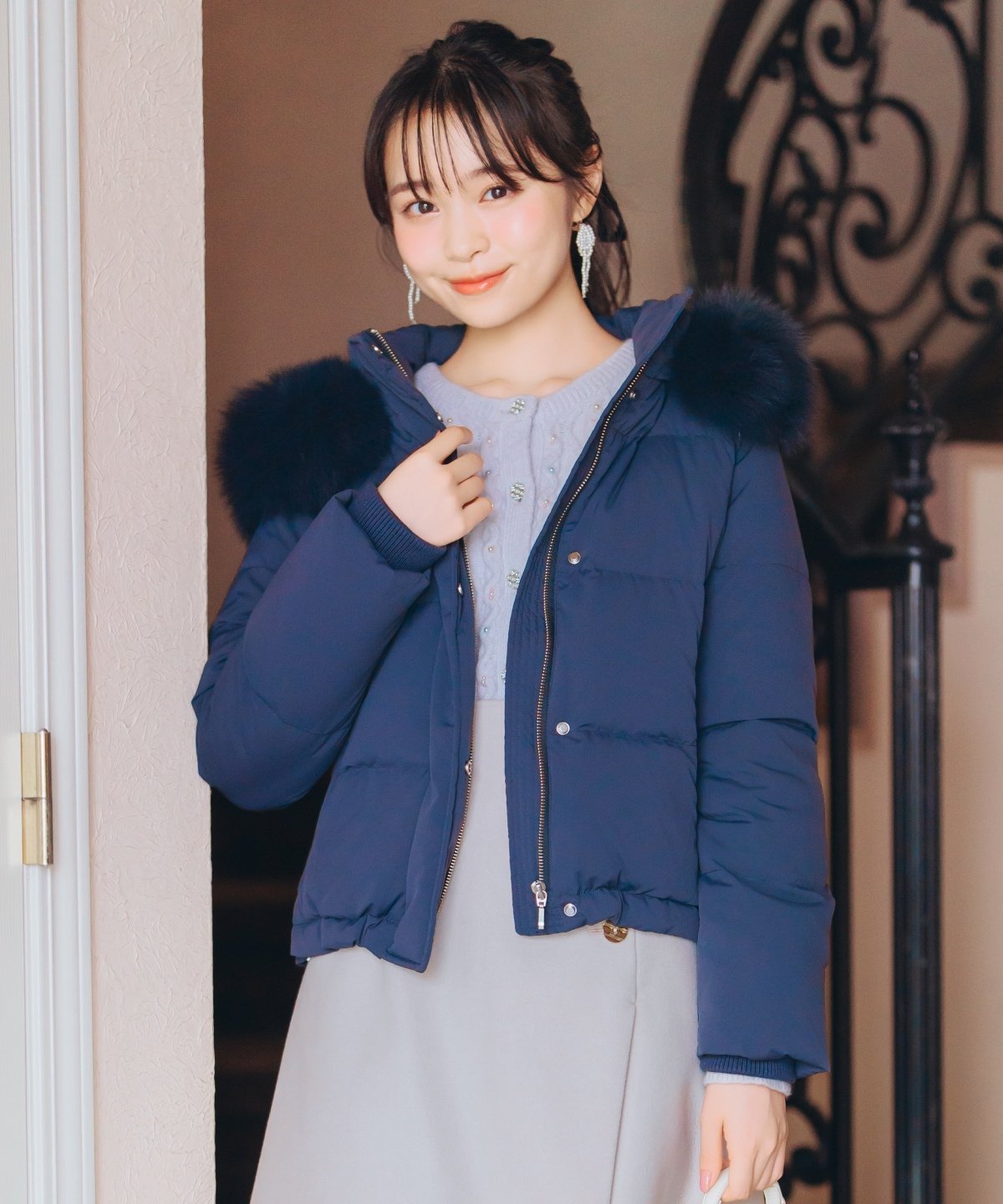 WILLSELECTION｜FOXファー付きショートダウン | Rakuten Fashion(楽天