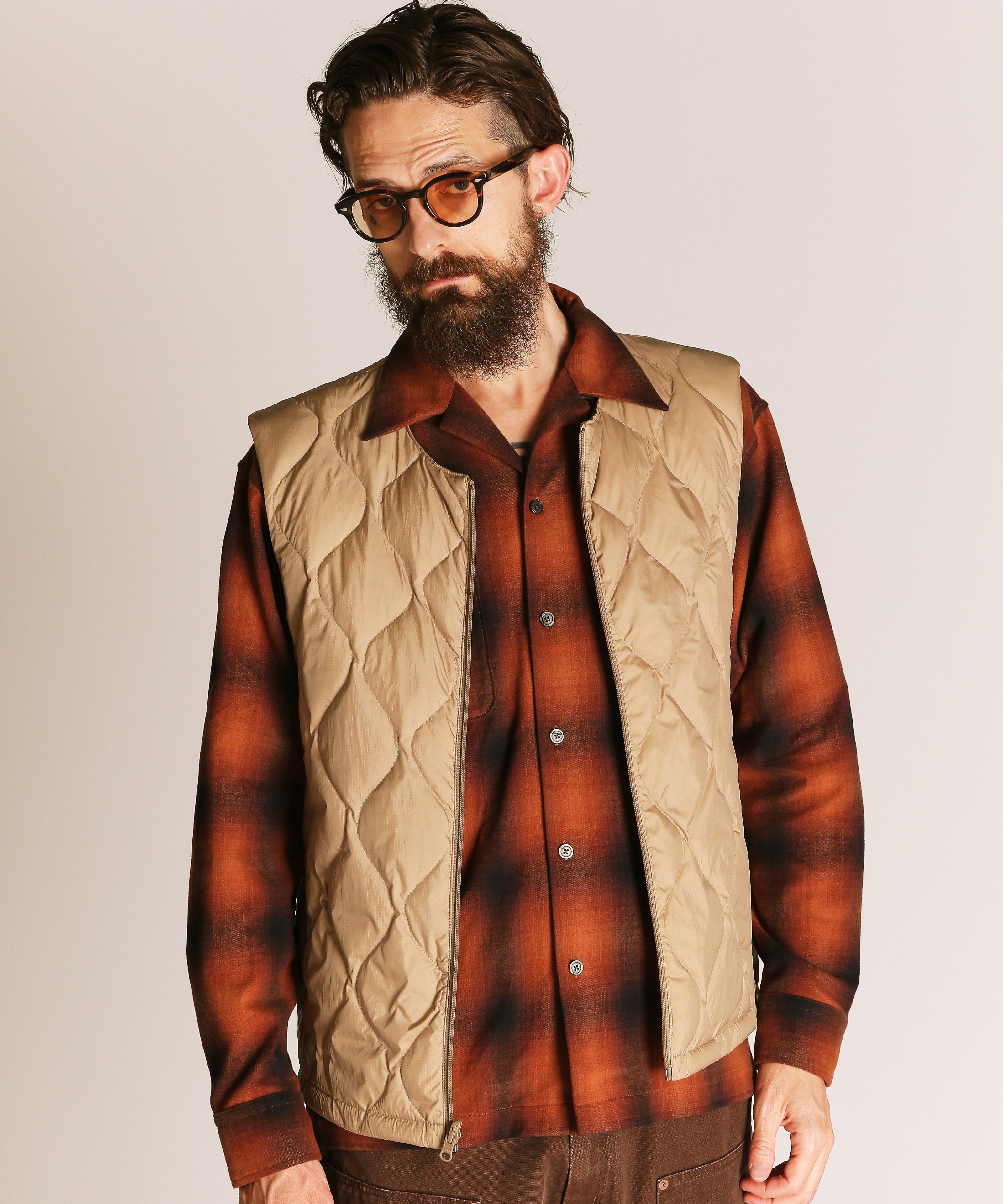 Schott｜xTAION/タイオン/INNER DOWN VEST/インナーダウンベスト