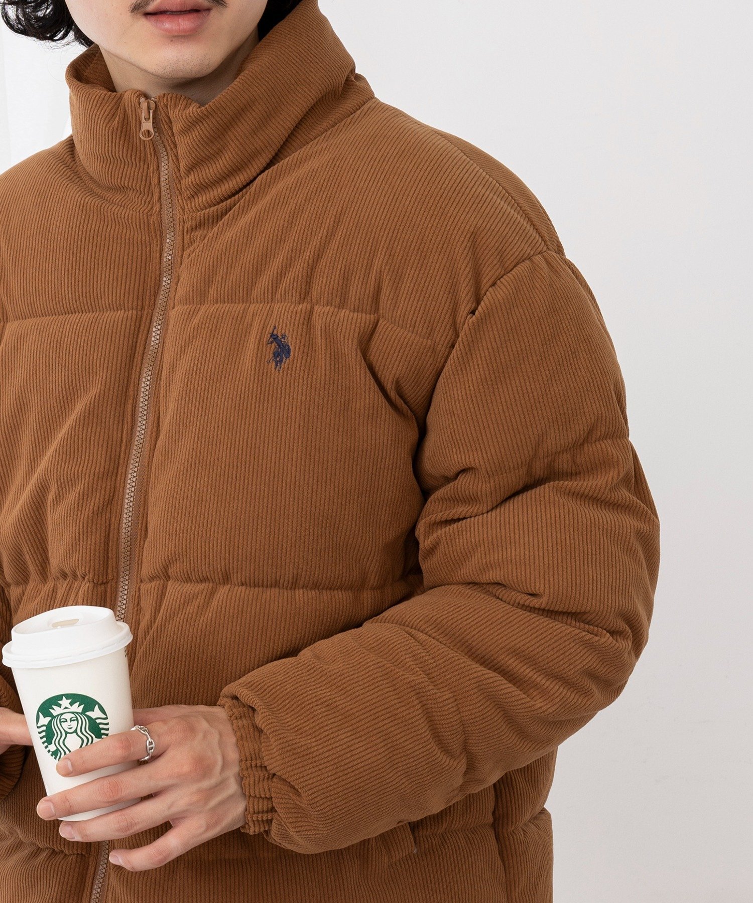SETUP7｜U.S. POLO ASSN./ワンポイントロゴ ポニー刺繍 コーデュロイ