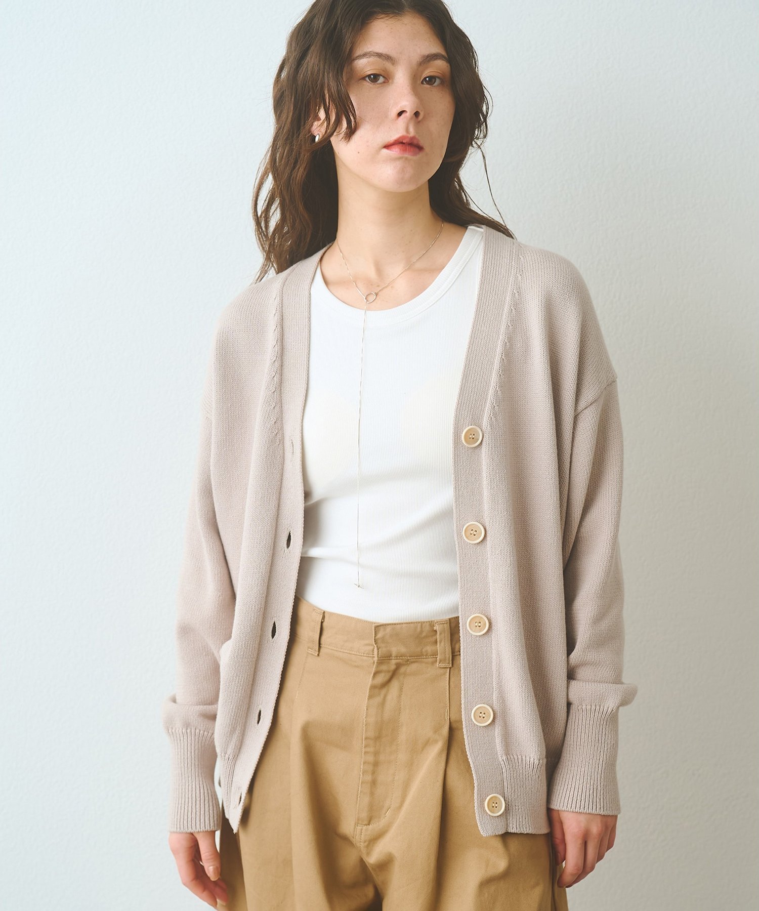 Whim Gazette｜ボタンカーディガン | Rakuten Fashion(楽天