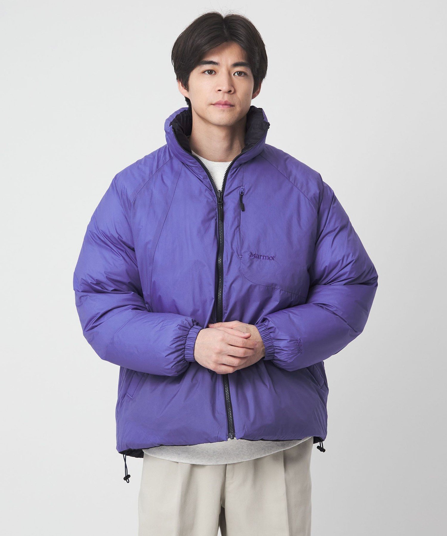 【クリップルクリーク】 PBR 90s リバーシブル ダウンジャケット L相当 UNITED ARROWS green label relaxing｜【別注】<Marmot>GLR