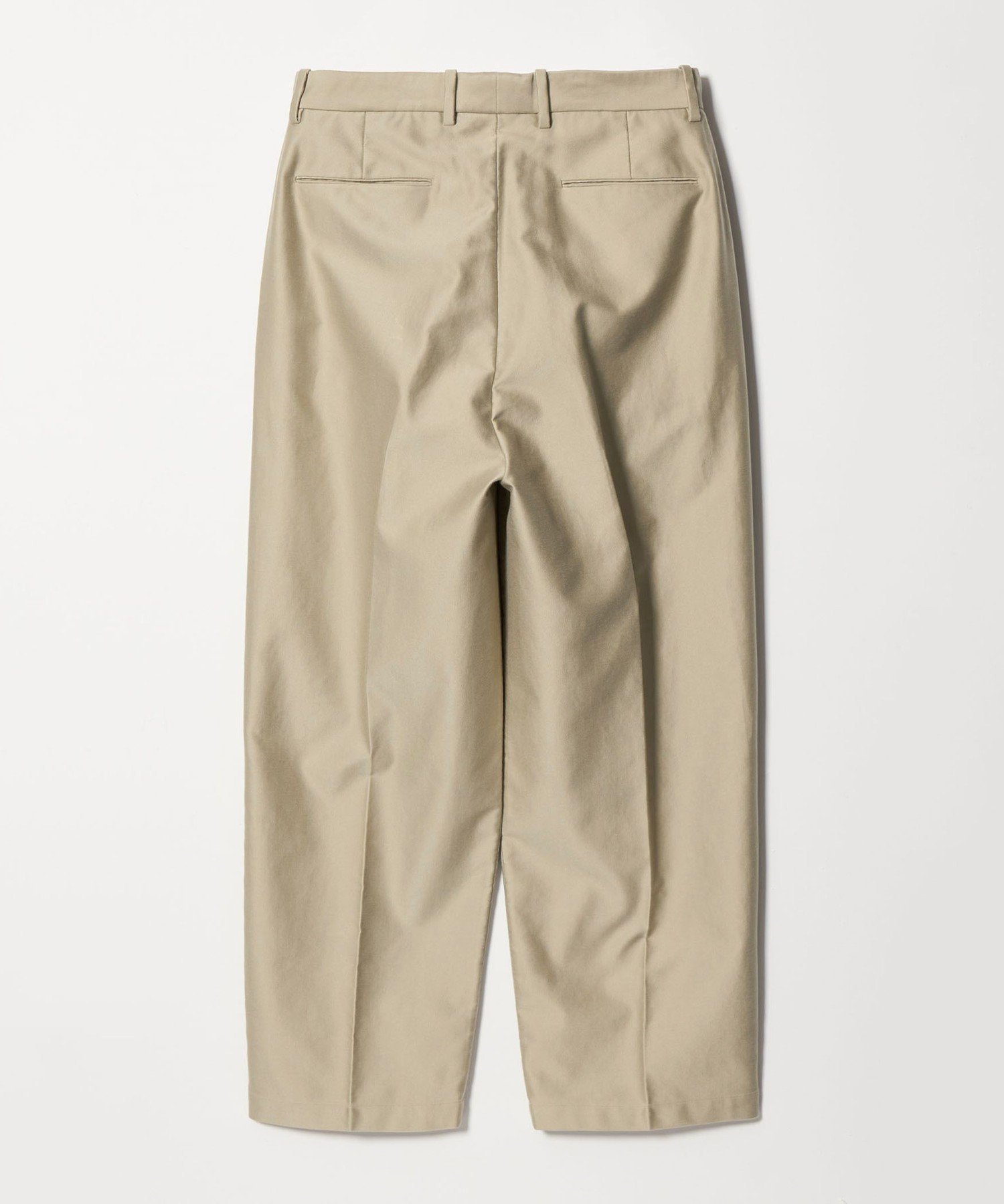 【即発送】カベ モールスキン インツープリーツ ドレス トラウザーズ STEVEN ALAN（スティーブンアラン） スラックス カベ モールスキン