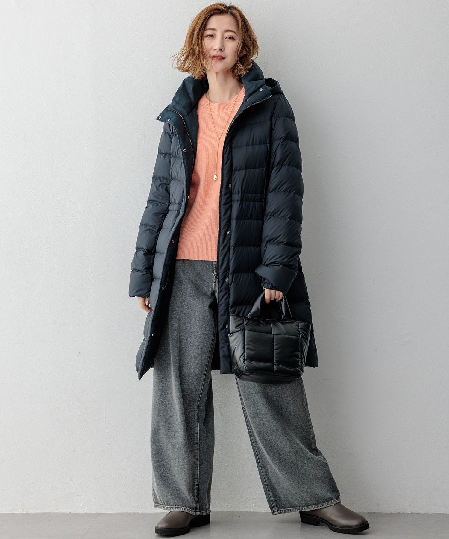 23区｜【洗える】ウールカシミヤ クルーネック ニット | Rakuten